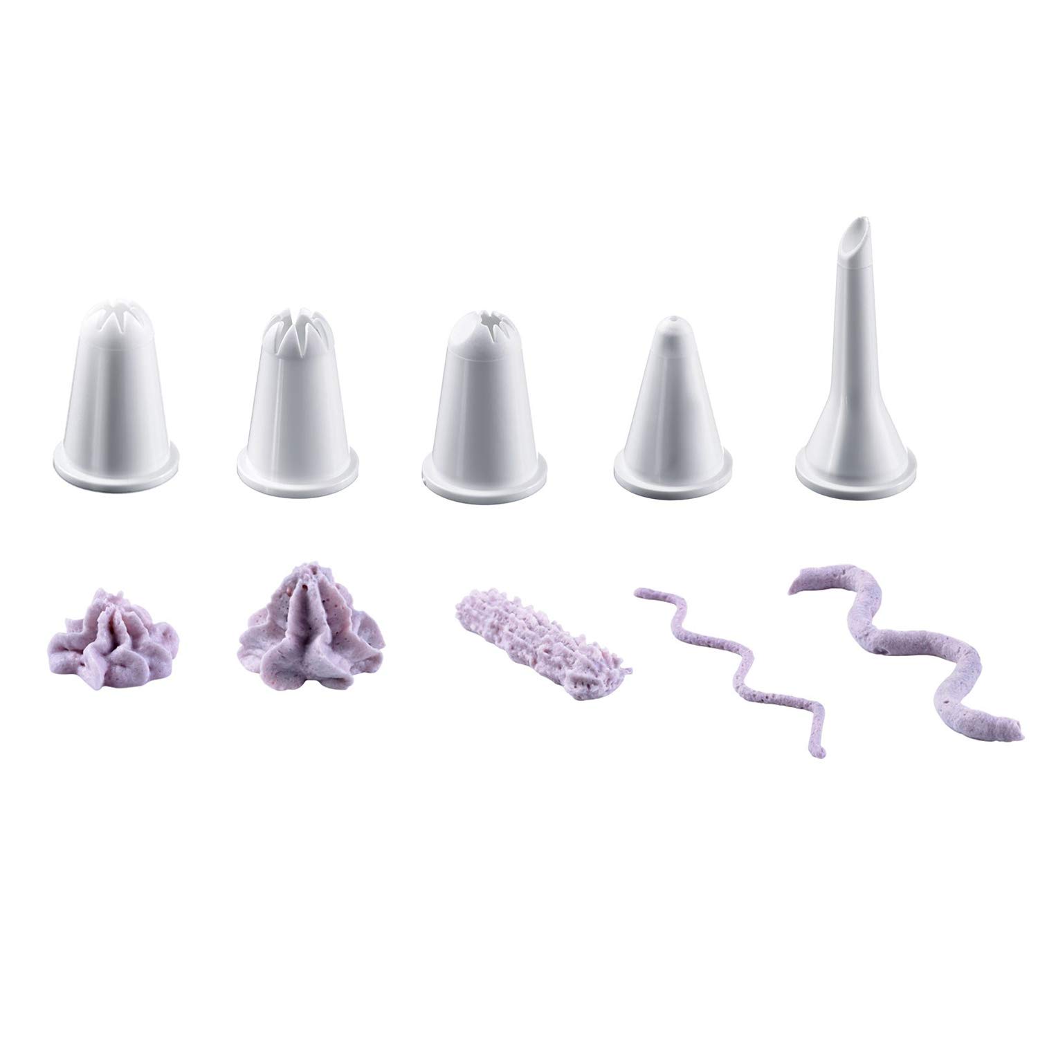 westmark-30862260-set-de-7-poches-douille-en-polypropyl-ne-blanc-poche-adaptateu image 4