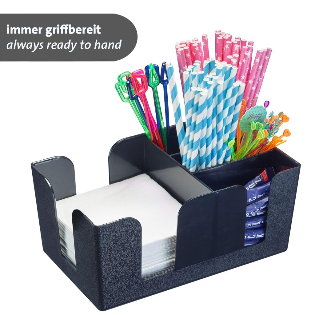 westmark-organiseur-de-bar-6-compartiments-abs-sans-bpa-rangement-serviettes-pai image 5