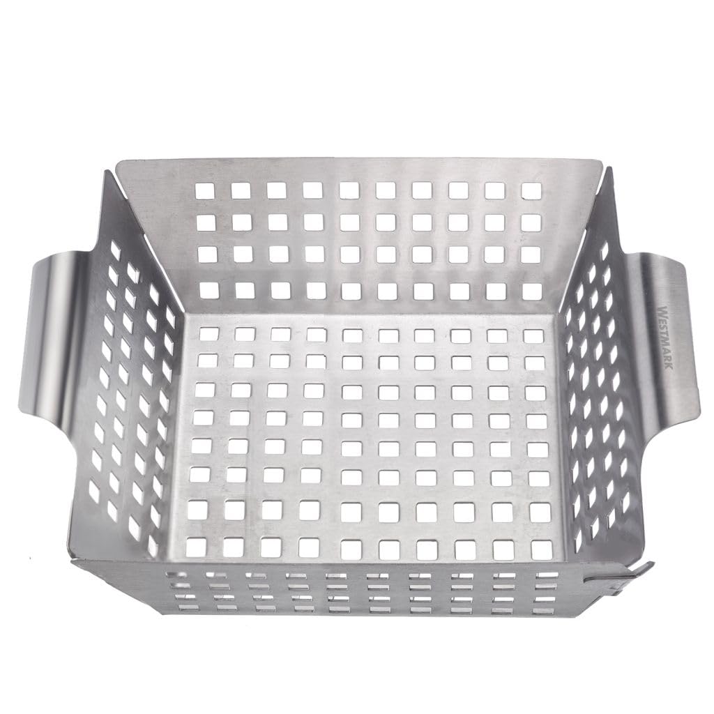 westmark-wok-barbecue-en-acier-inoxydable-perfor-poign-e-amovible-passe-au-lave- image 8