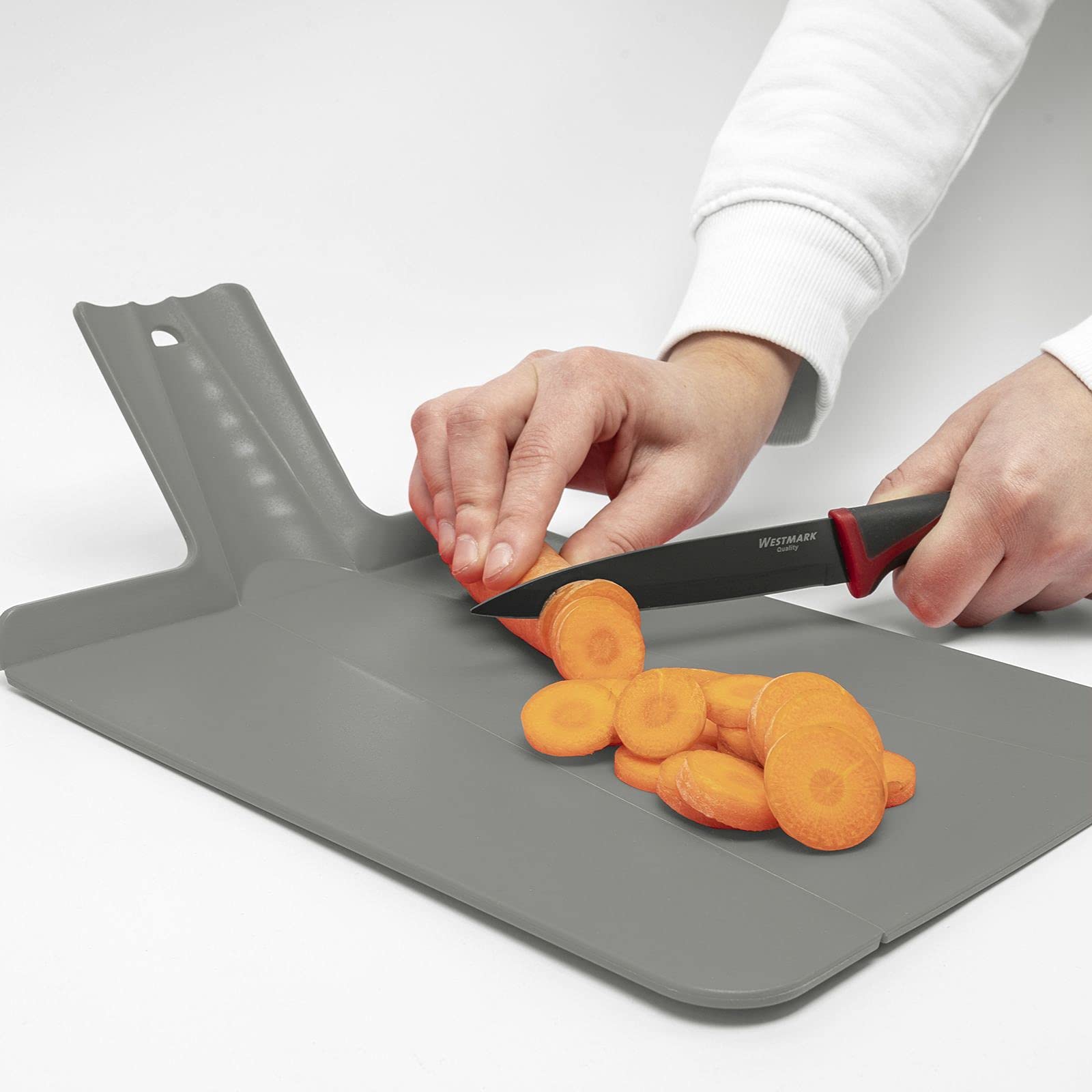 westmark-flexi-planche-d-couper-pliable-en-polypropyl-ne-37-x-21-cm-anthracite-6 image 5