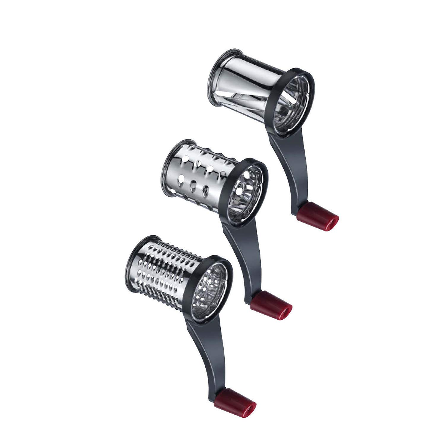 westmark-trio-r-pe-rotative-avec-3-tambours-de-coupe-en-acier-inoxydable-blanc-g image 3