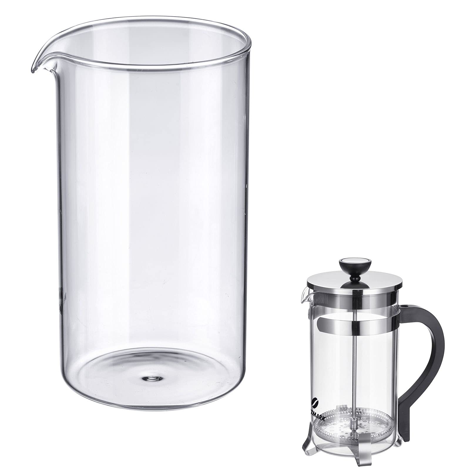 westmark-24732260-verre-de-rechange-1-l-pour-cafeti-re-french-press-brasilia-ver image 2