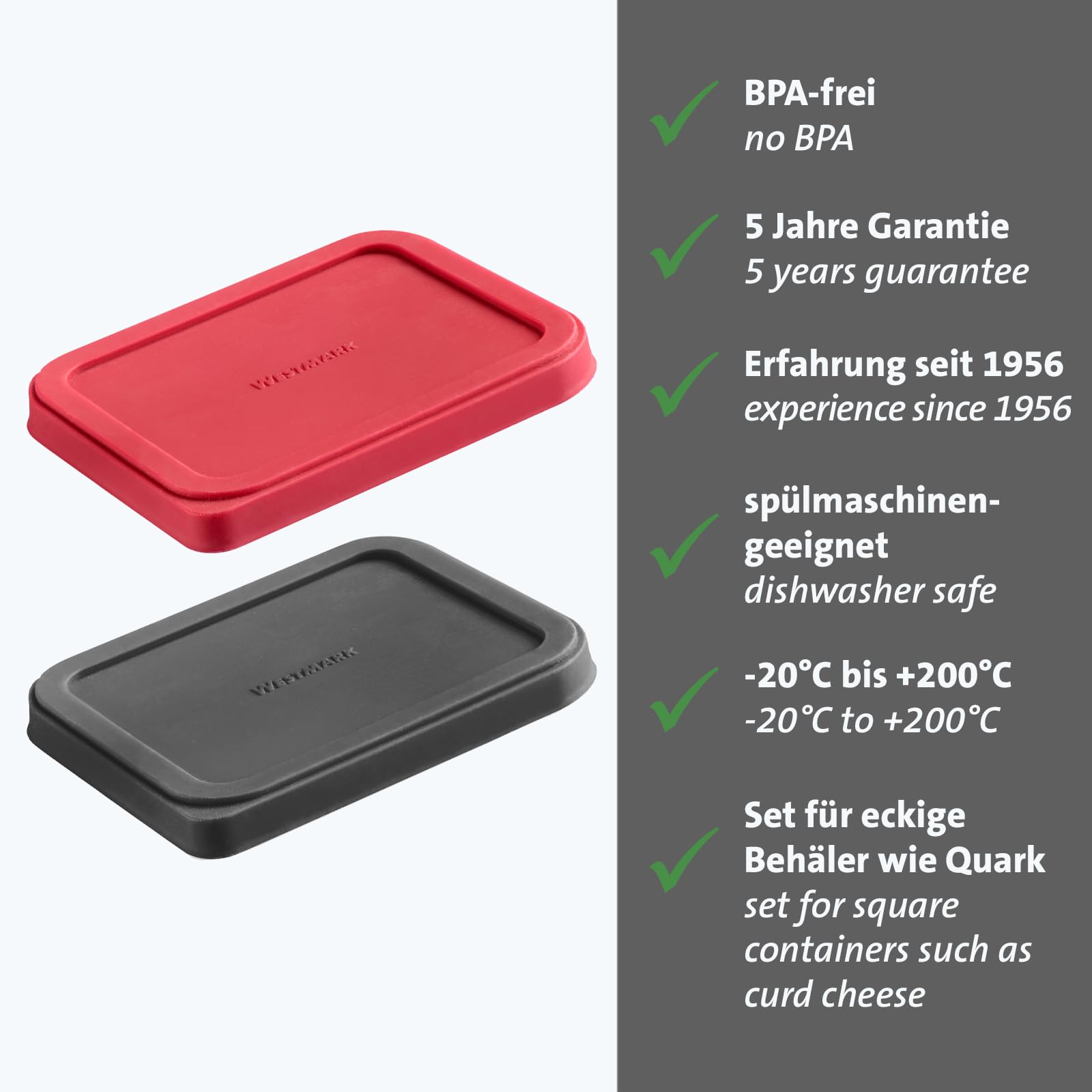 westmark-couvercles-fra-cheur-en-silicone-extensible-et-r-utilisables-10-5-x-8-5 image 2