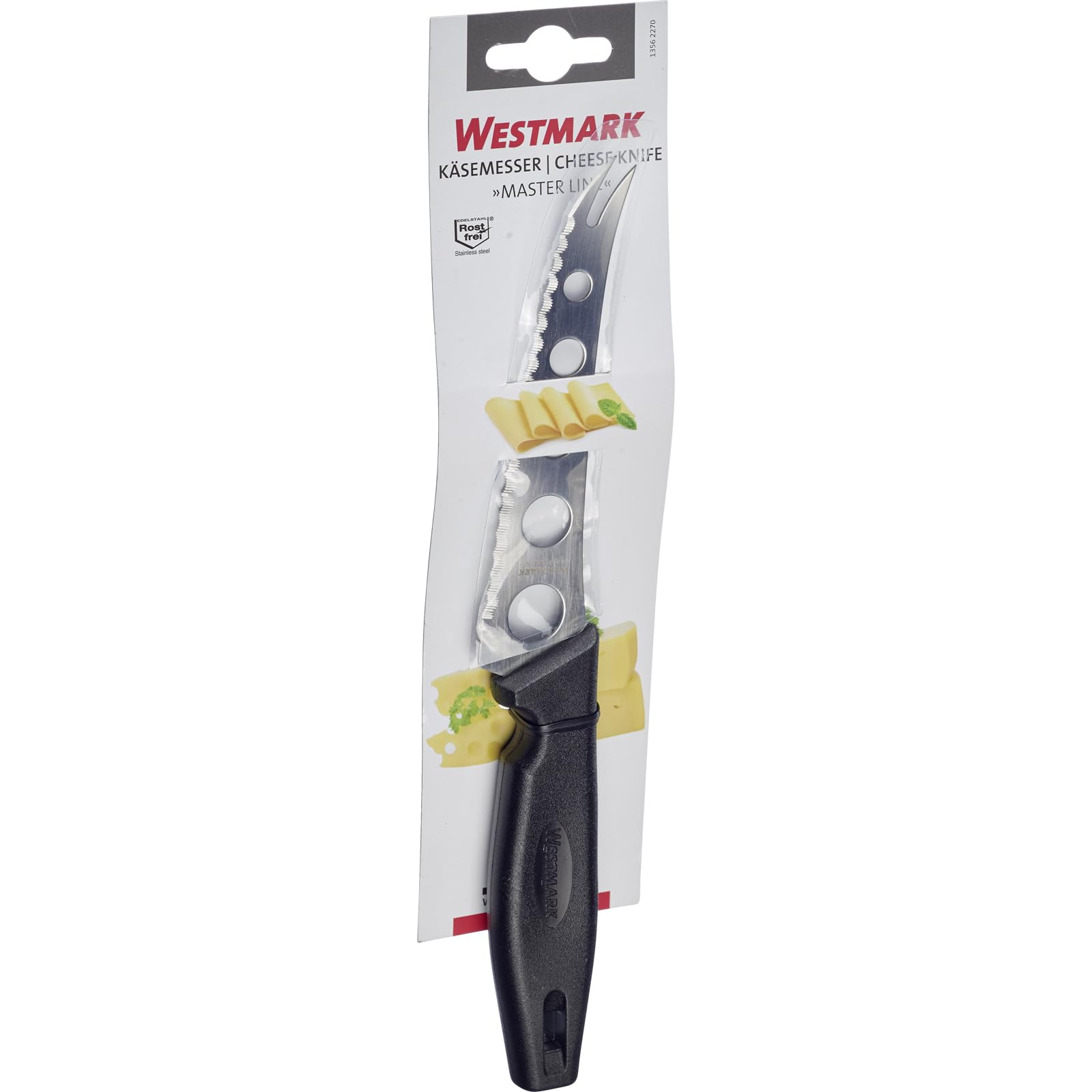 westmark-couteau-fromage-master-line-13562270-lame-perfor-e-13-5-cm-acier-inoxyd image 6
