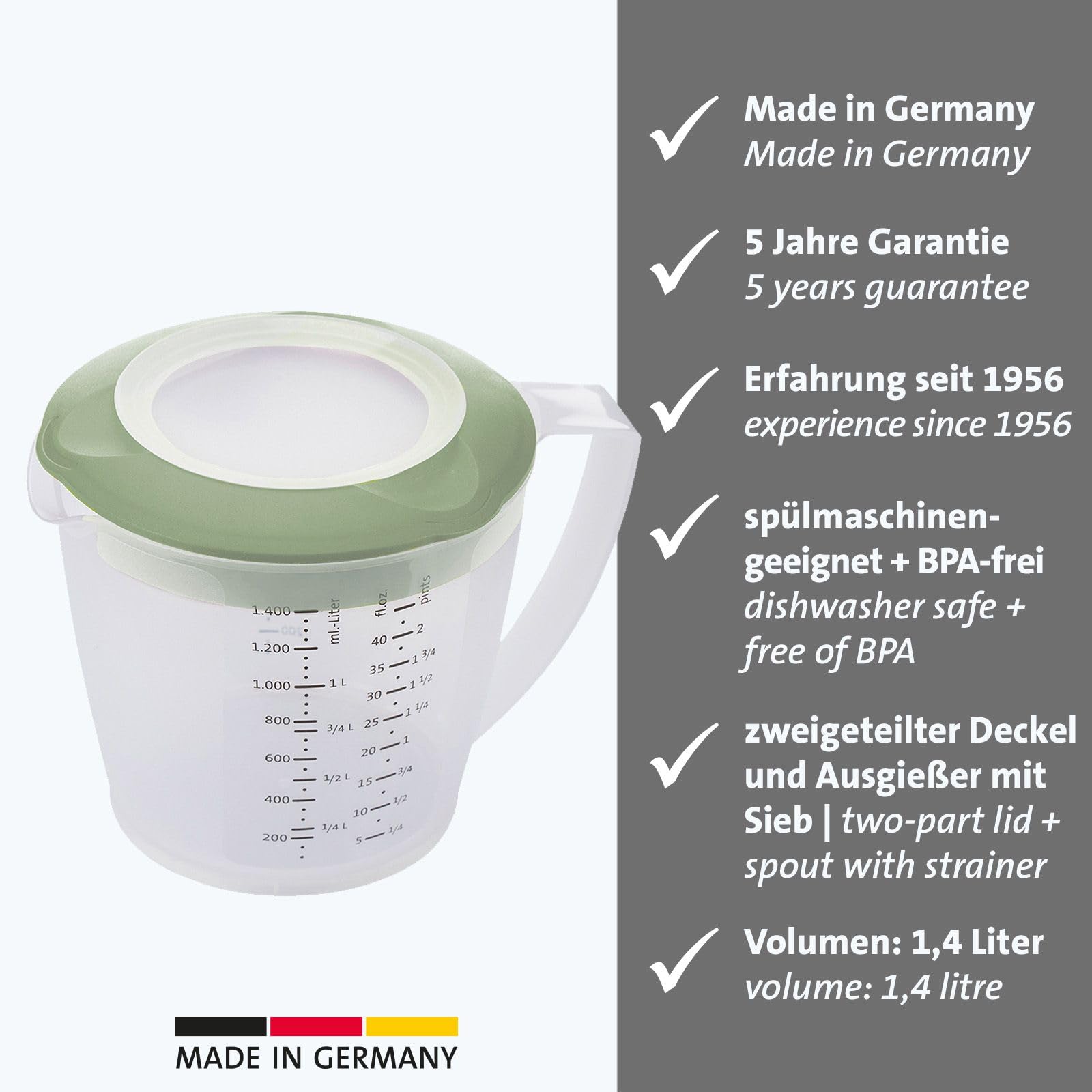 westmark-helena-3105227m-gobelet-m-langeur-doseur-1-4-l-avec-protection-anti-cla image 2