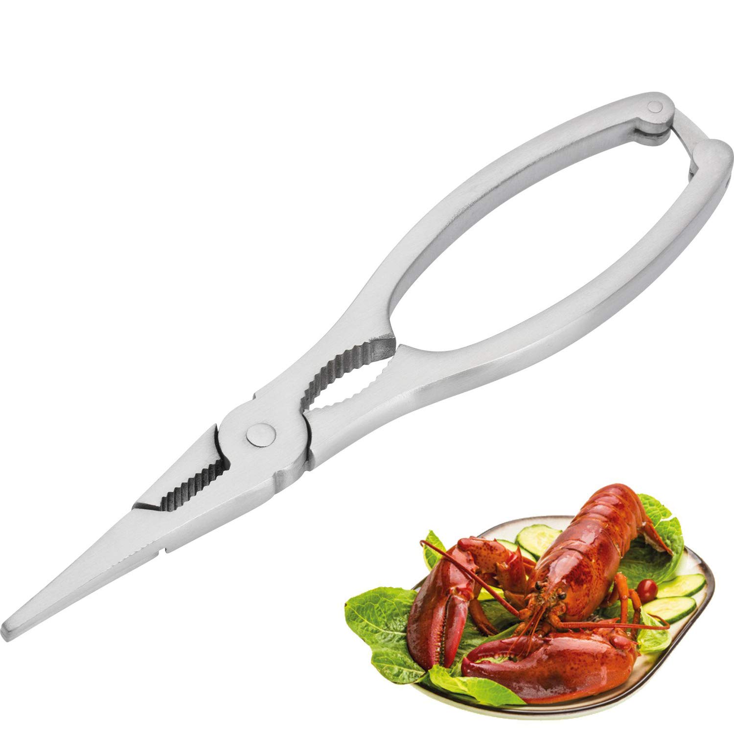 westmark-cammarus-pince-homard-en-acier-inoxydable-poli-18-8-cm-argent-66132280 image 2