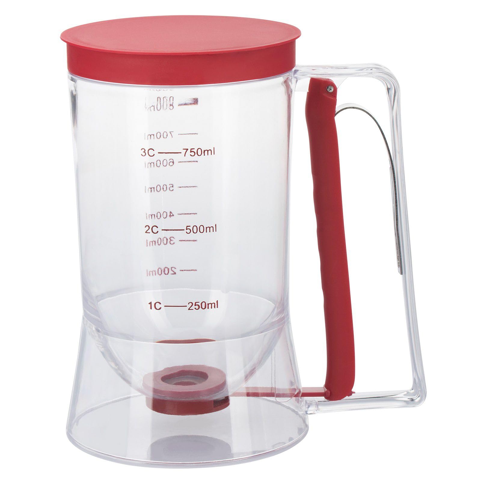 westmark-doseur-diviseuse-de-p-te-900-ml-avec-couvercle-et-graduations-plastique image 3