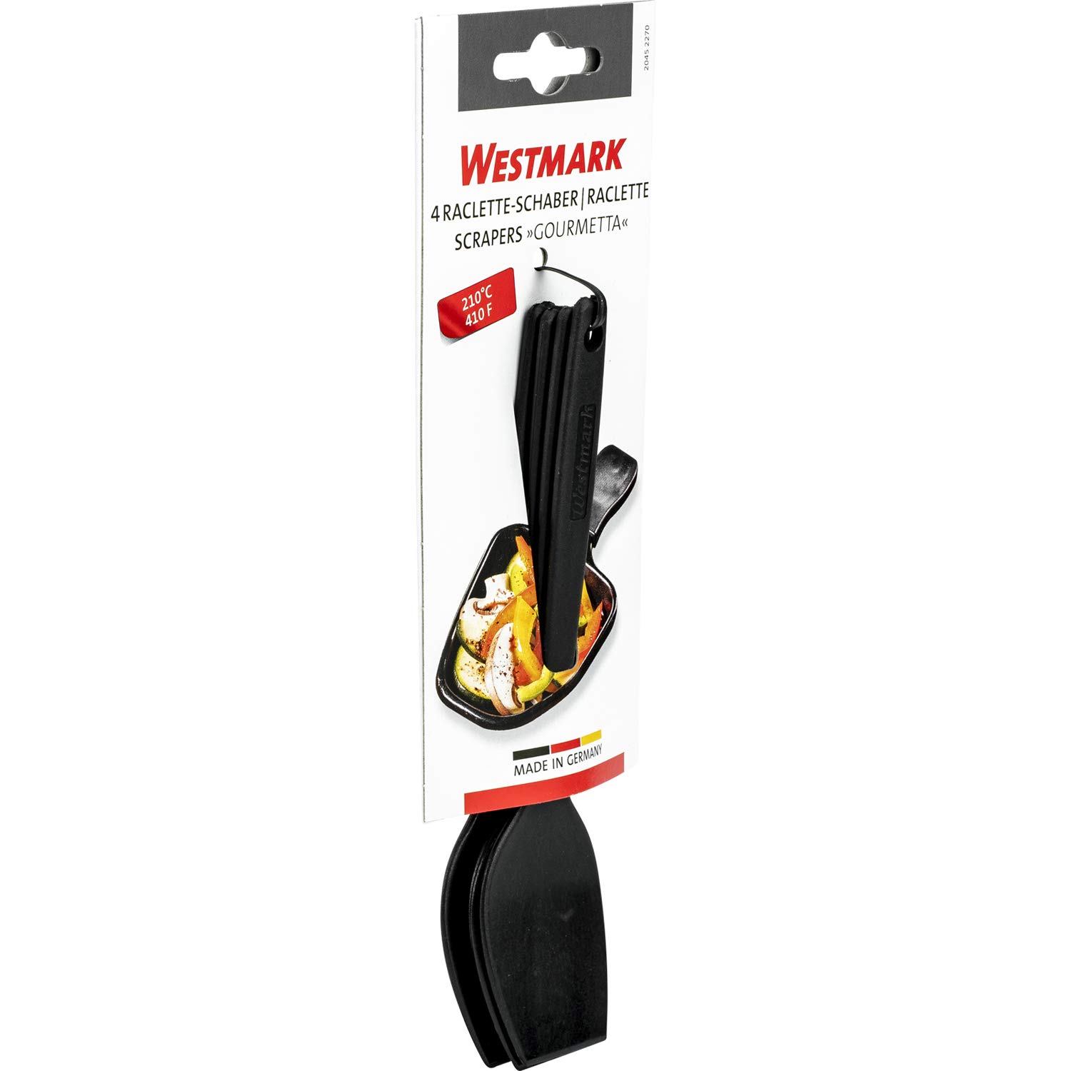 westmark-gourmetta-lot-de-4-spatules-raclette-16-6-cm-plastique-r-sistant-la-cha image 8