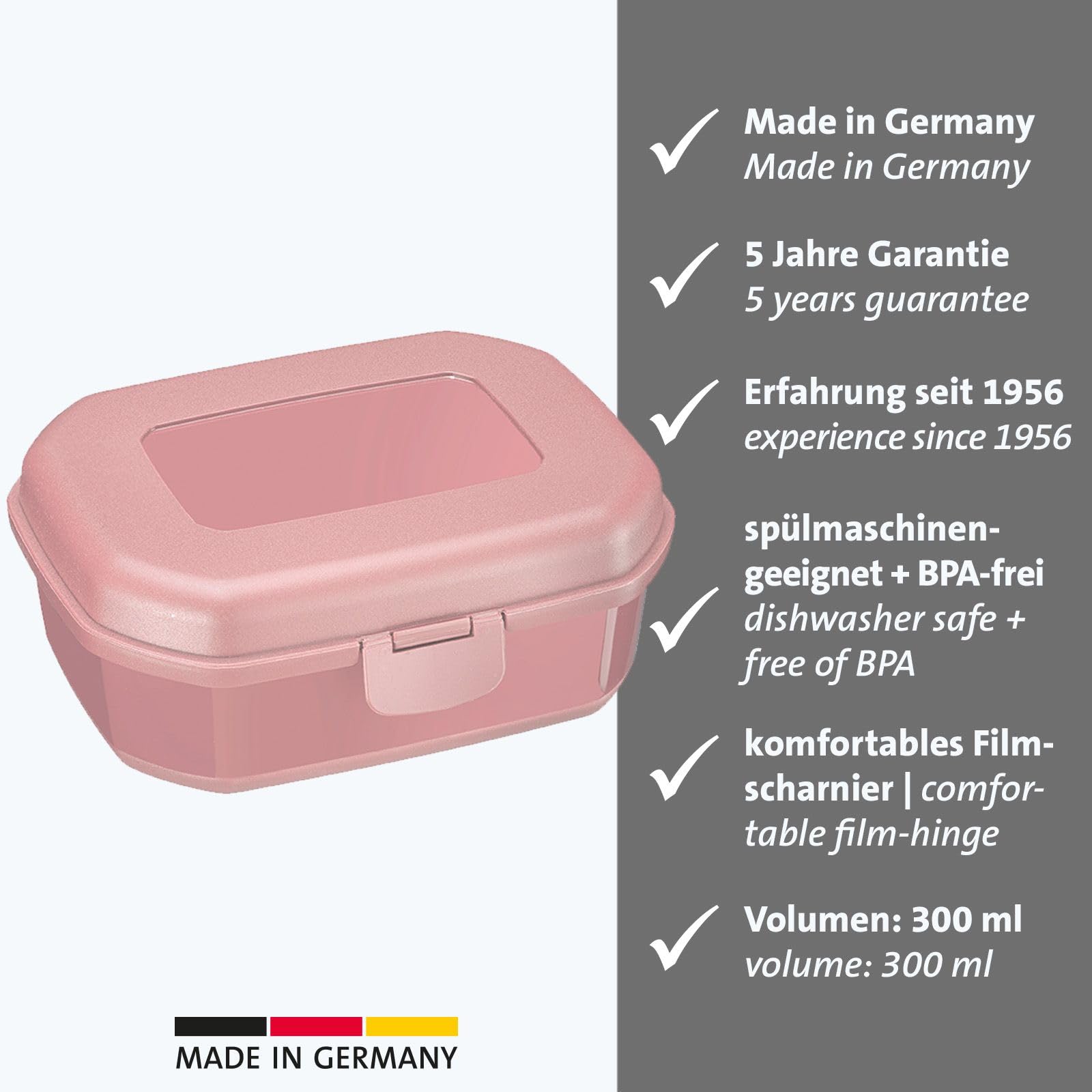 westmark-bo-te-snacks-maxi-avec-fermeture-clic-hauteur-env-7-4-cm-plastique-sans image 2