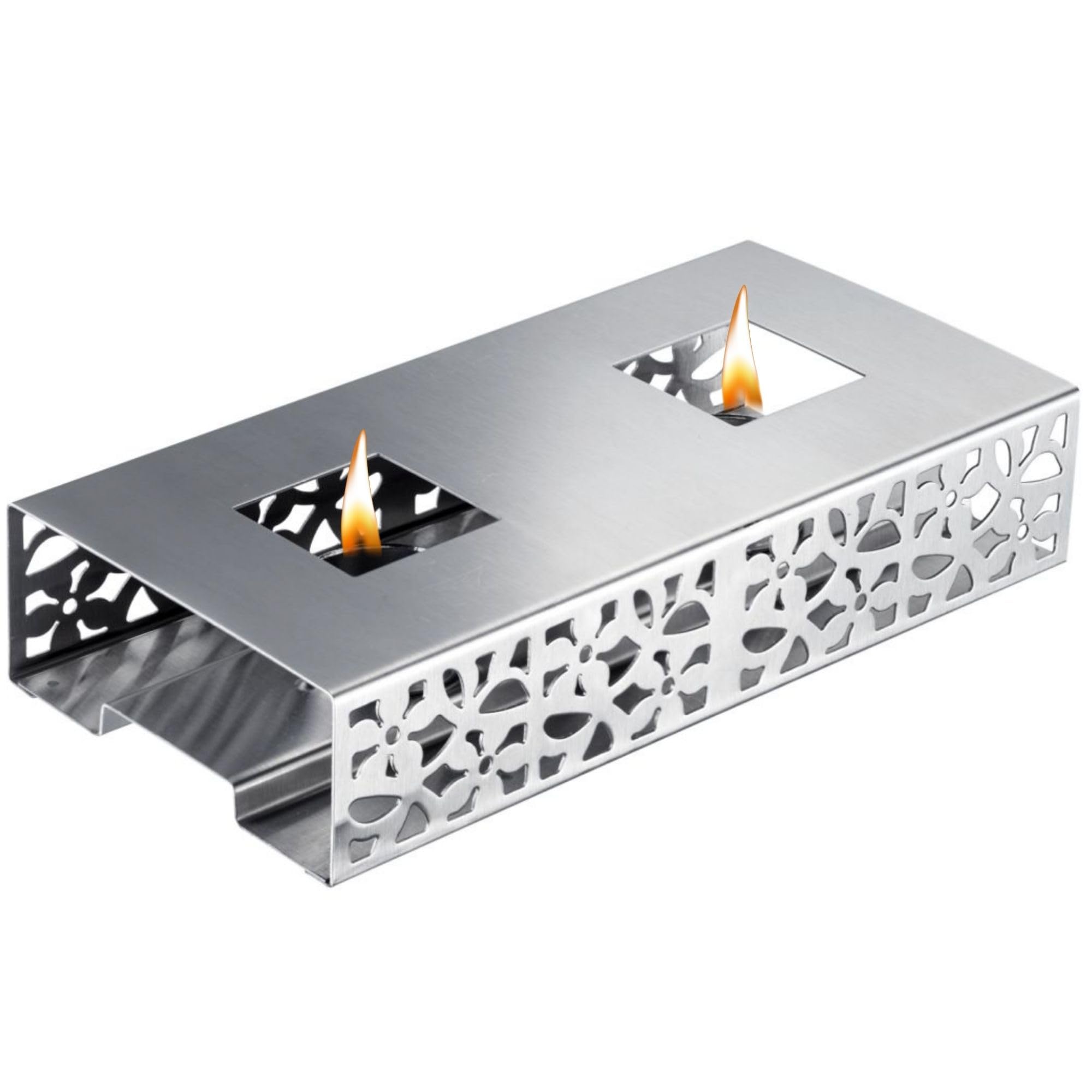 westmark-r-chauffe-plat-en-acier-inoxydable-240-x-120-x-52-mm-avec-deux-porte-bo image 1