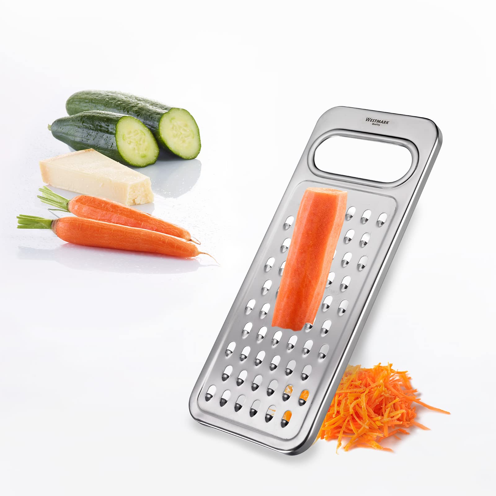 westmark-r-pe-l-gumes-r-page-grossier-acier-inoxydable-st-le-argent-10032270 image 2