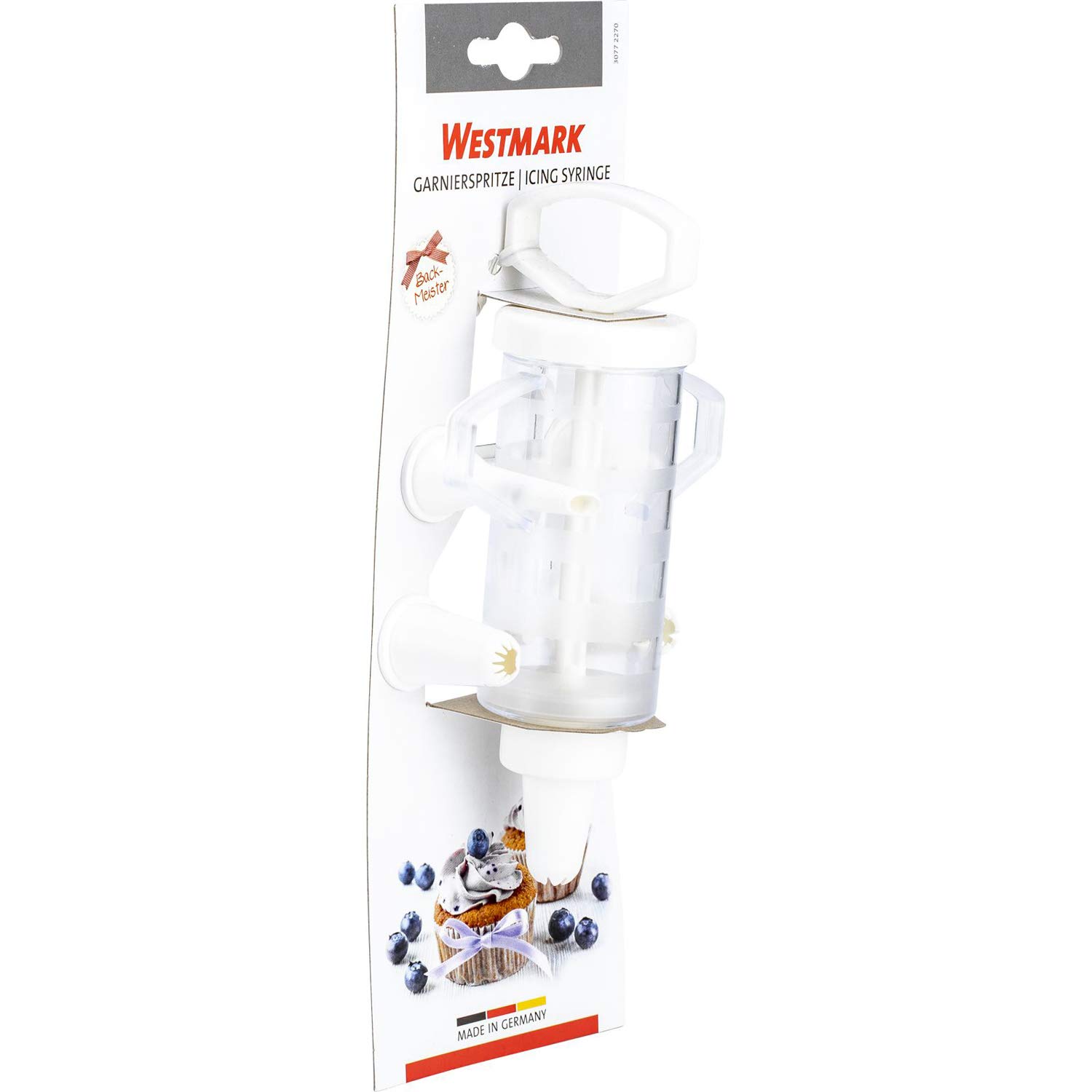 westmark-30772270-seringue-gla-age-et-d-coration-avec-5-douilles-100-ml-plastiqu image 8