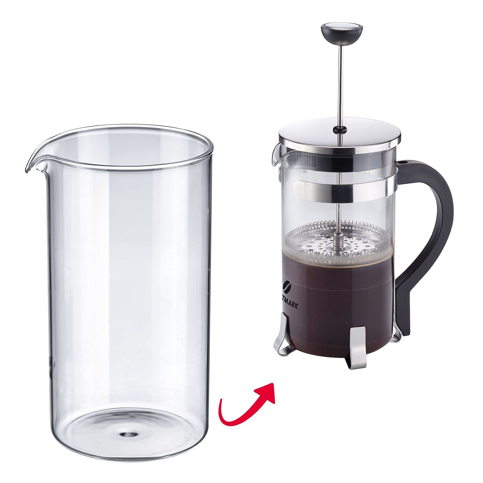 westmark-24732260-verre-de-rechange-1-l-pour-cafeti-re-french-press-brasilia-ver image 8