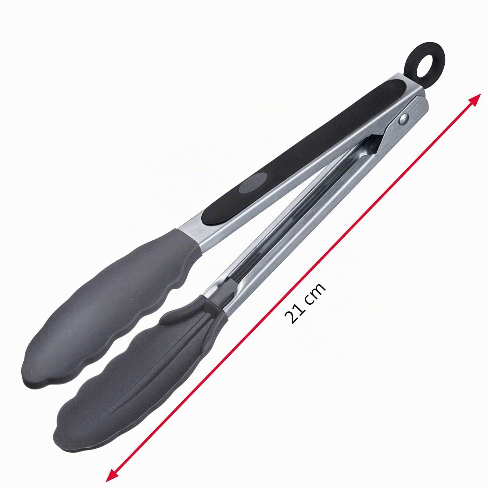 westmark-pince-de-service-mini-classique-21-cm-16162270-languettes-silicone-anti image 7