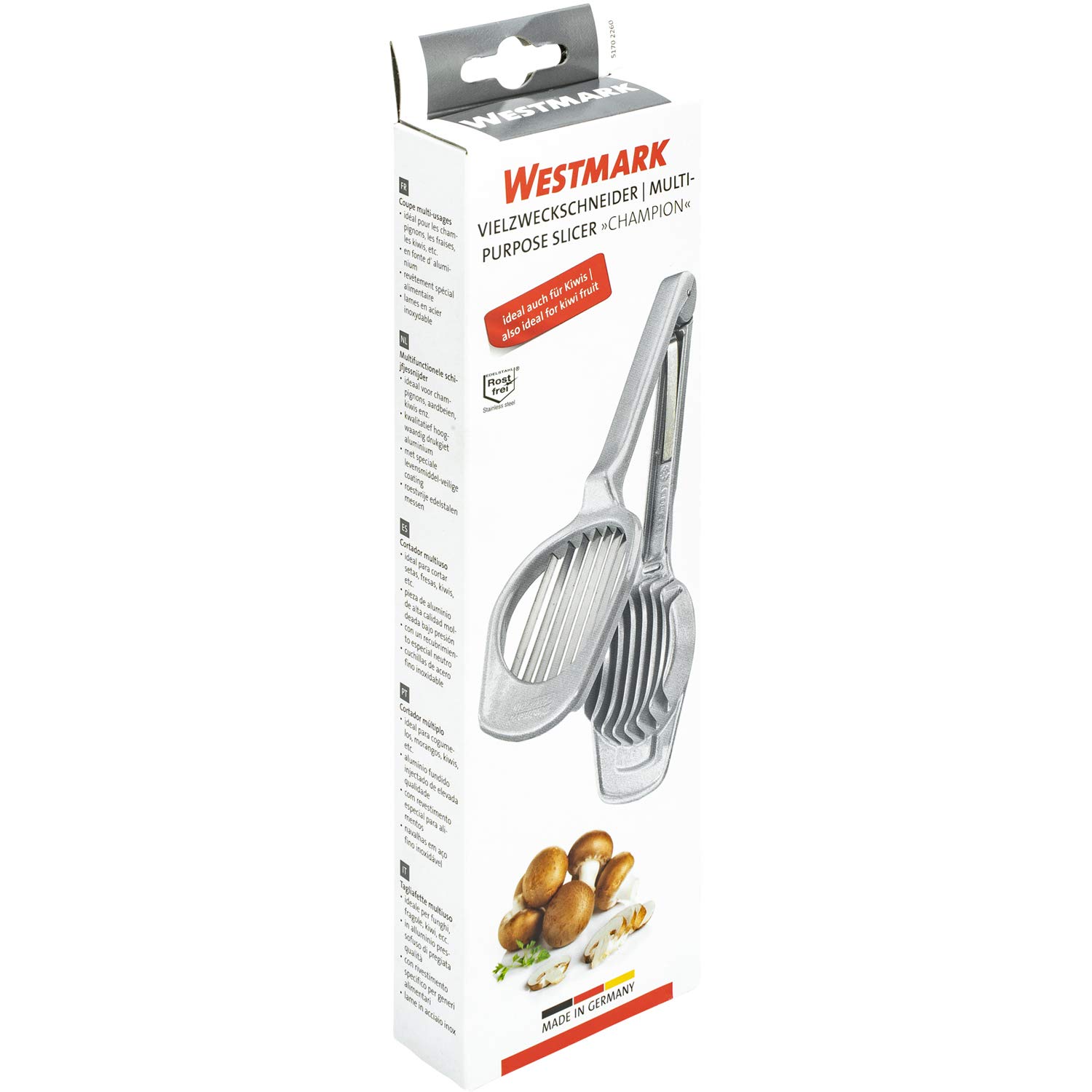 westmark-champion-51702260-coupeur-multi-usages-7-lames-inox-slicer-pour-fruits- image 8