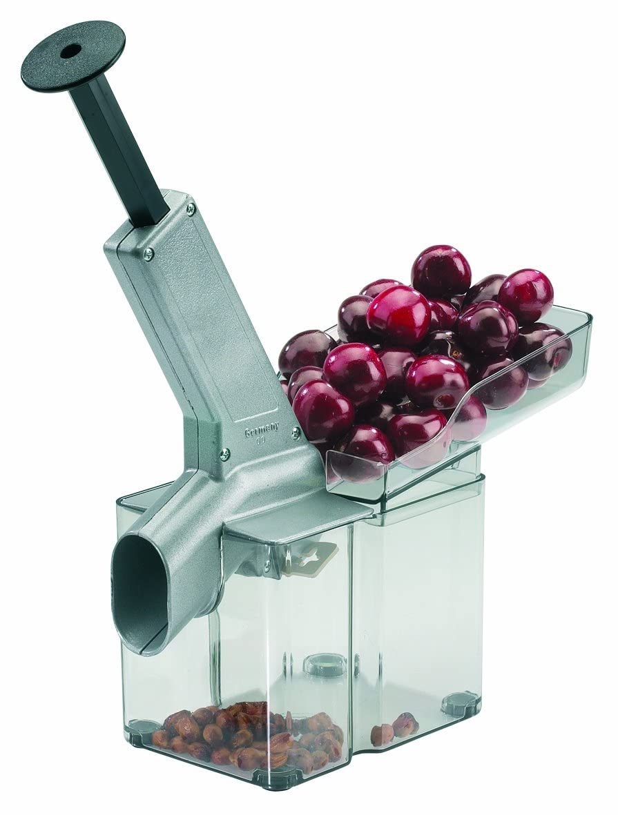 westmark-kirschomat-40702260-d-noyauteur-cerises-avec-goulotte-inclin-e-et-grand image 1