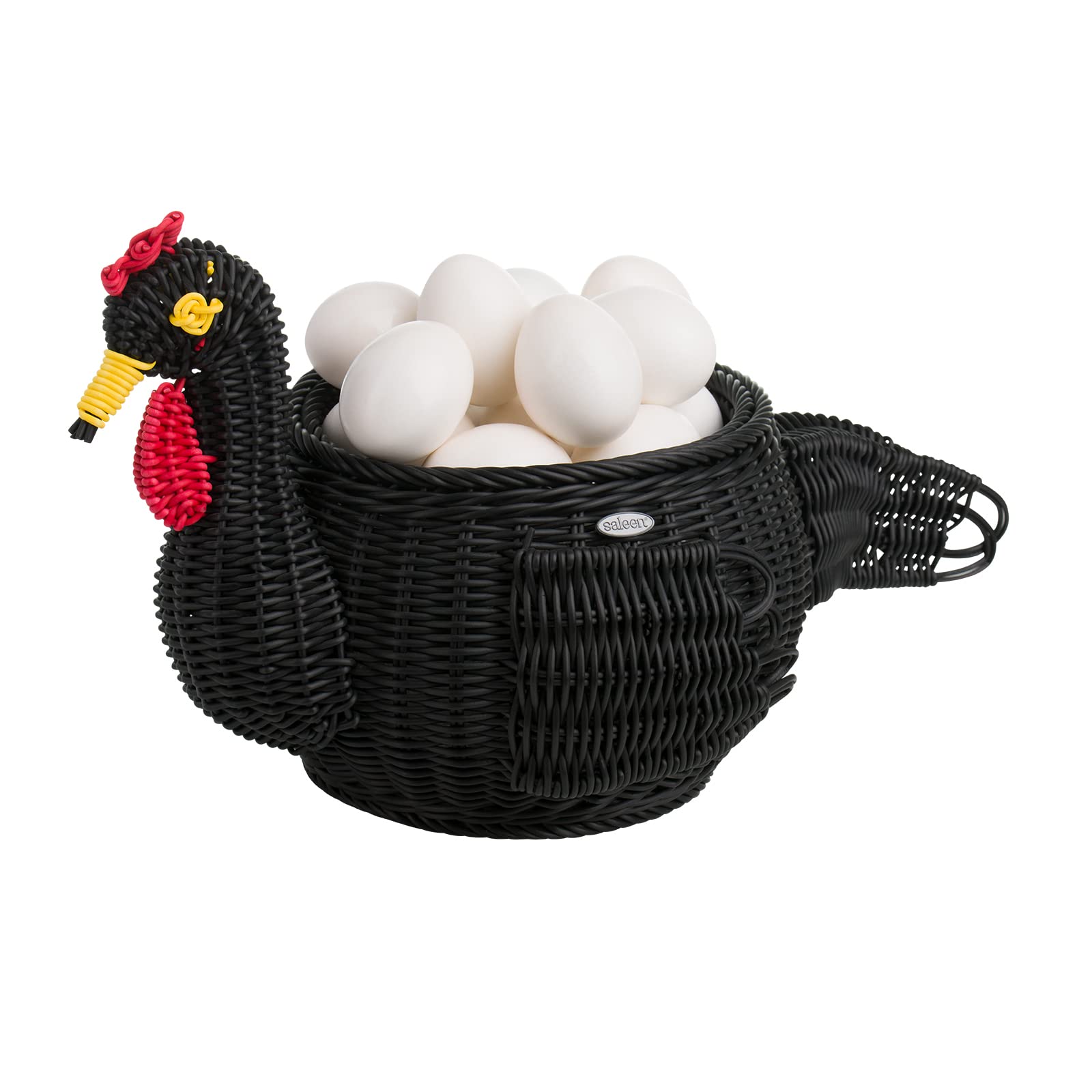 westmark-saleen-berta-panier-de-d-coration-poule-noir-polypropyl-ne-36-x-23-x-27 image 4