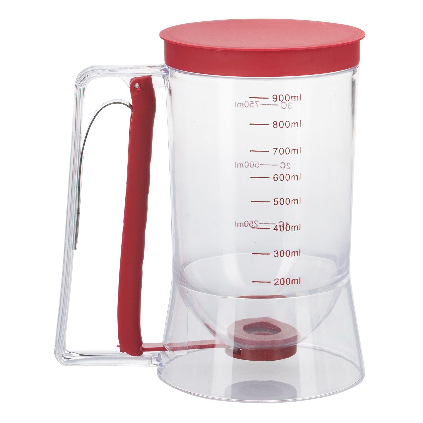 westmark-doseur-diviseuse-de-p-te-900-ml-avec-couvercle-et-graduations-plastique image 2