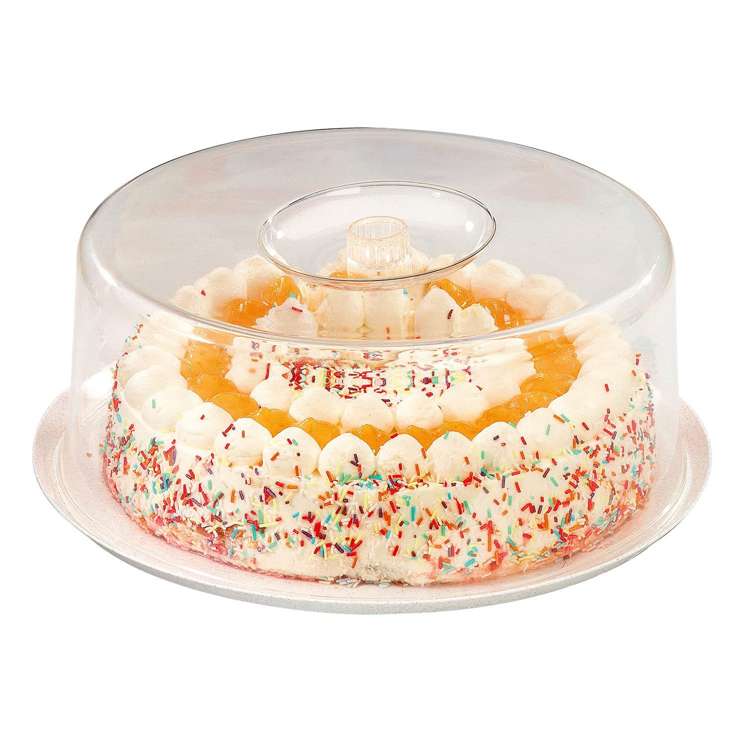 westmark-34242251-cloche-g-teau-et-tarte-30-cm-avec-poign-e-plastique-transparen image 5