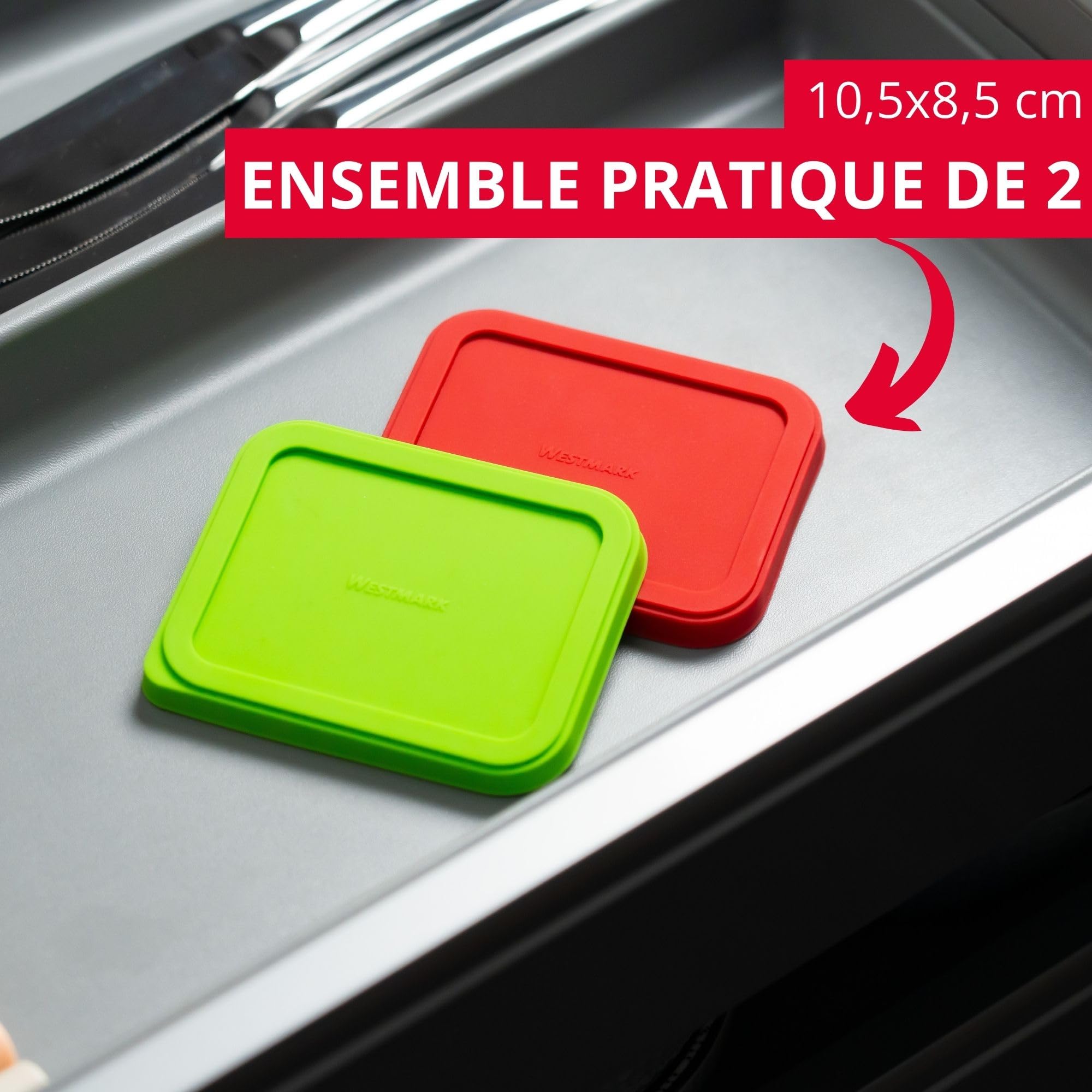westmark-couvercle-de-conservation-carr-extensible-en-silicone-r-utilisable-26-5 image 2