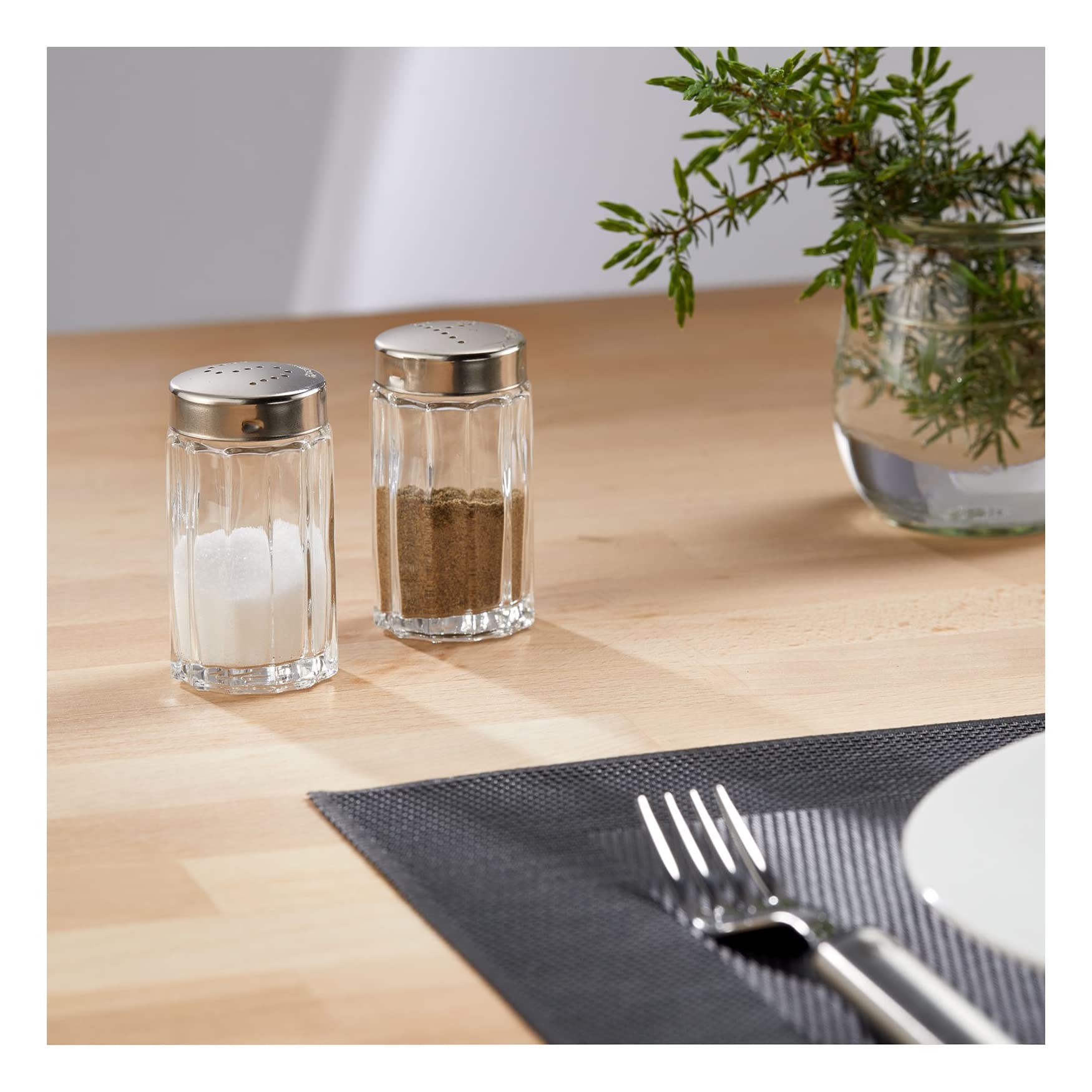 westmark-traditionell-sali-re-en-verre-et-acier-inoxydable-set-de-10-50-ml-bec-d image 6