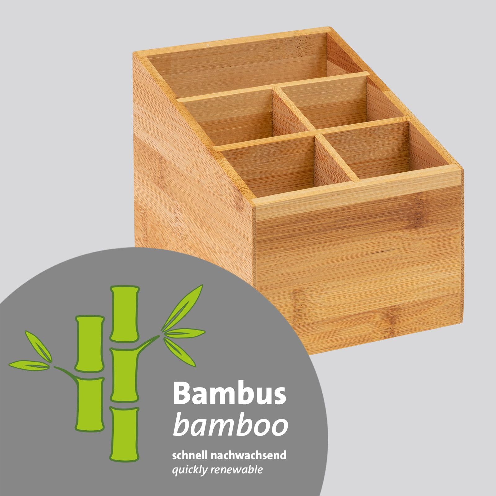 westmark-tapas-friends-organisateur-de-cuisine-5-compartiments-lot-de-2-bambou-1 image 6