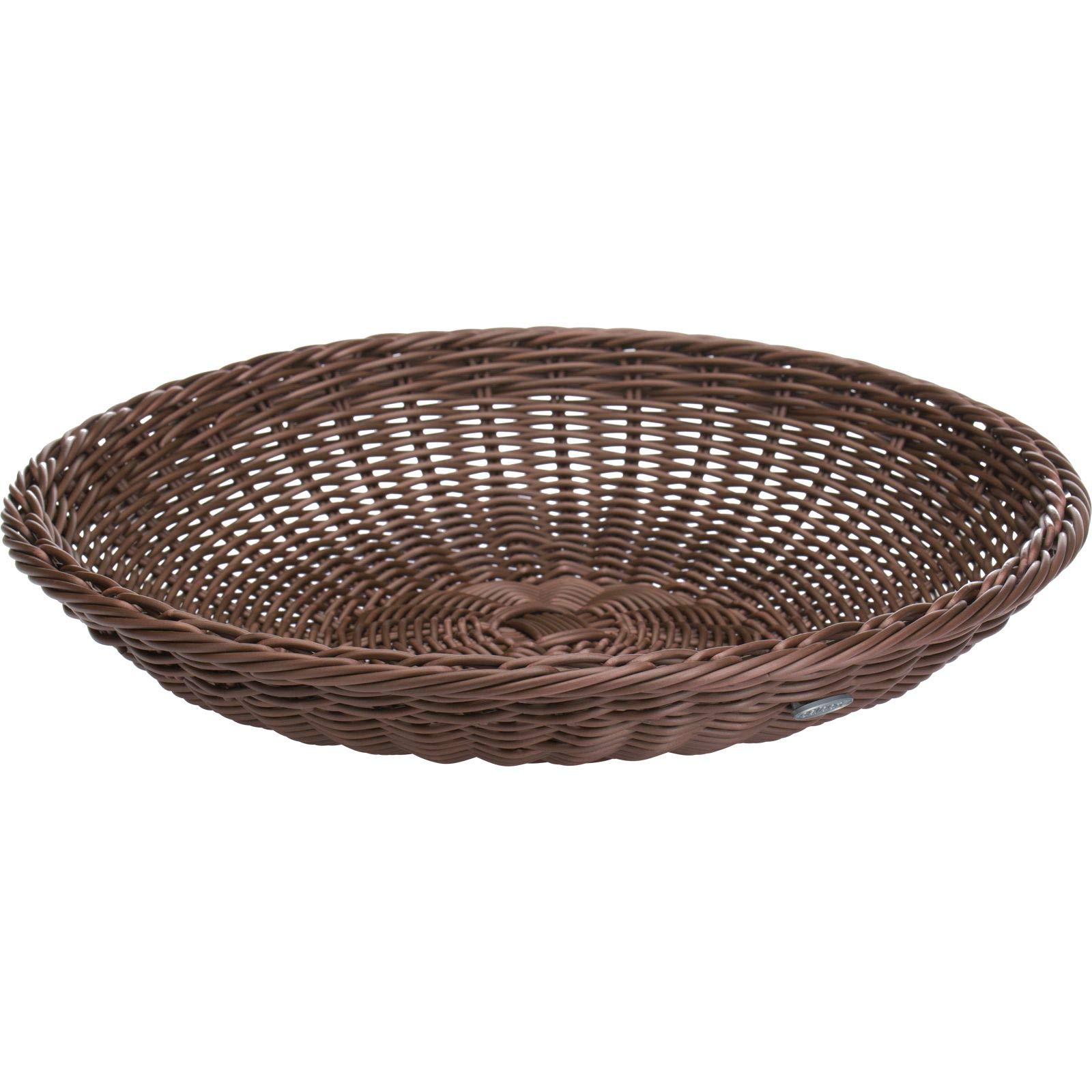 westmark-saleen-2038910-corbeille-plate-marron-38-x-7-5-cm-vannerie-synth-tique- image 5