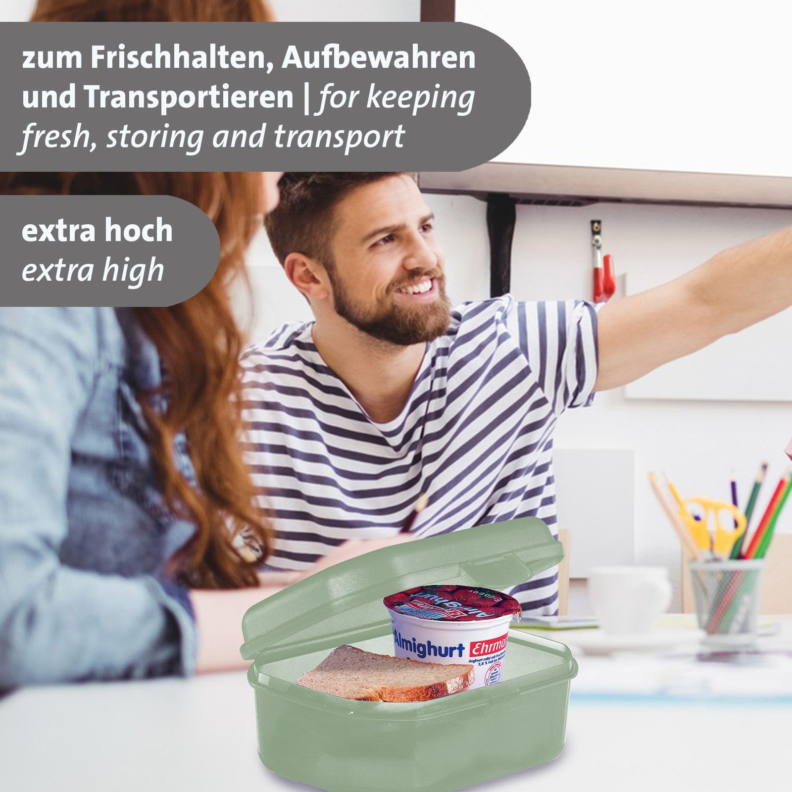 westmark-2352227m-bo-te-snack-maxi-verte-bo-te-repas-plastique-avec-fermeture-cl image 3