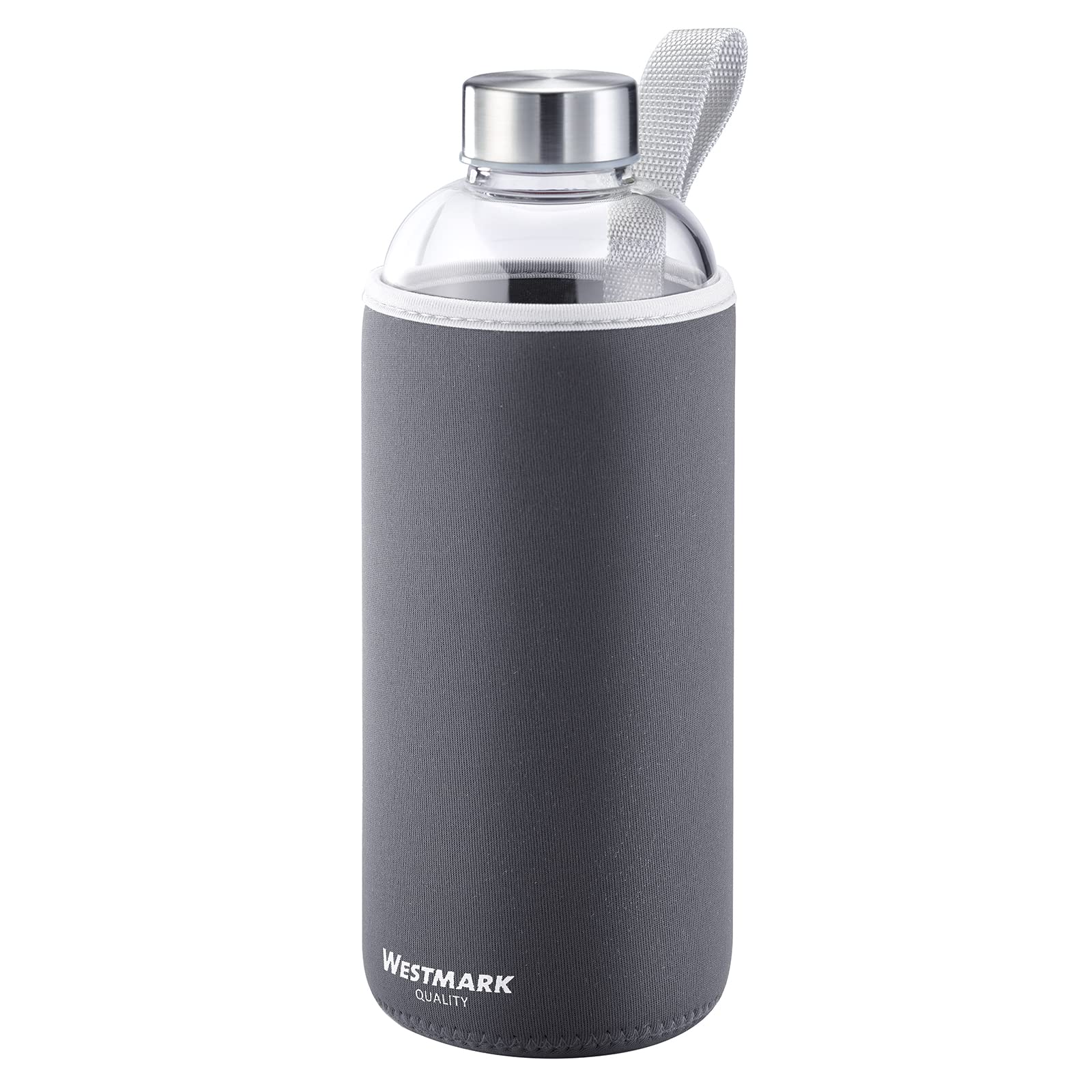 westmark-viva-gourde-en-verre-550-ml-avec-imprim-et-protection-textile-rouge-arg image 4