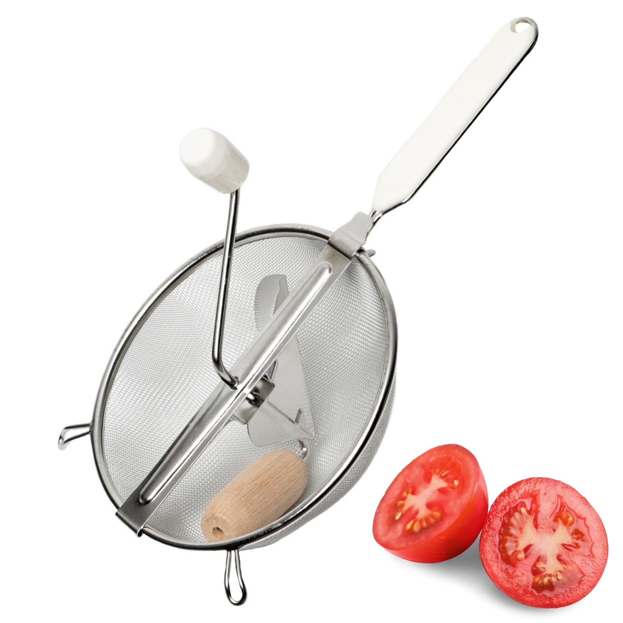 westmark-11972270-moulin-l-gumes-presse-pur-es-20-cm-acier-inoxydable-plastique- image 1