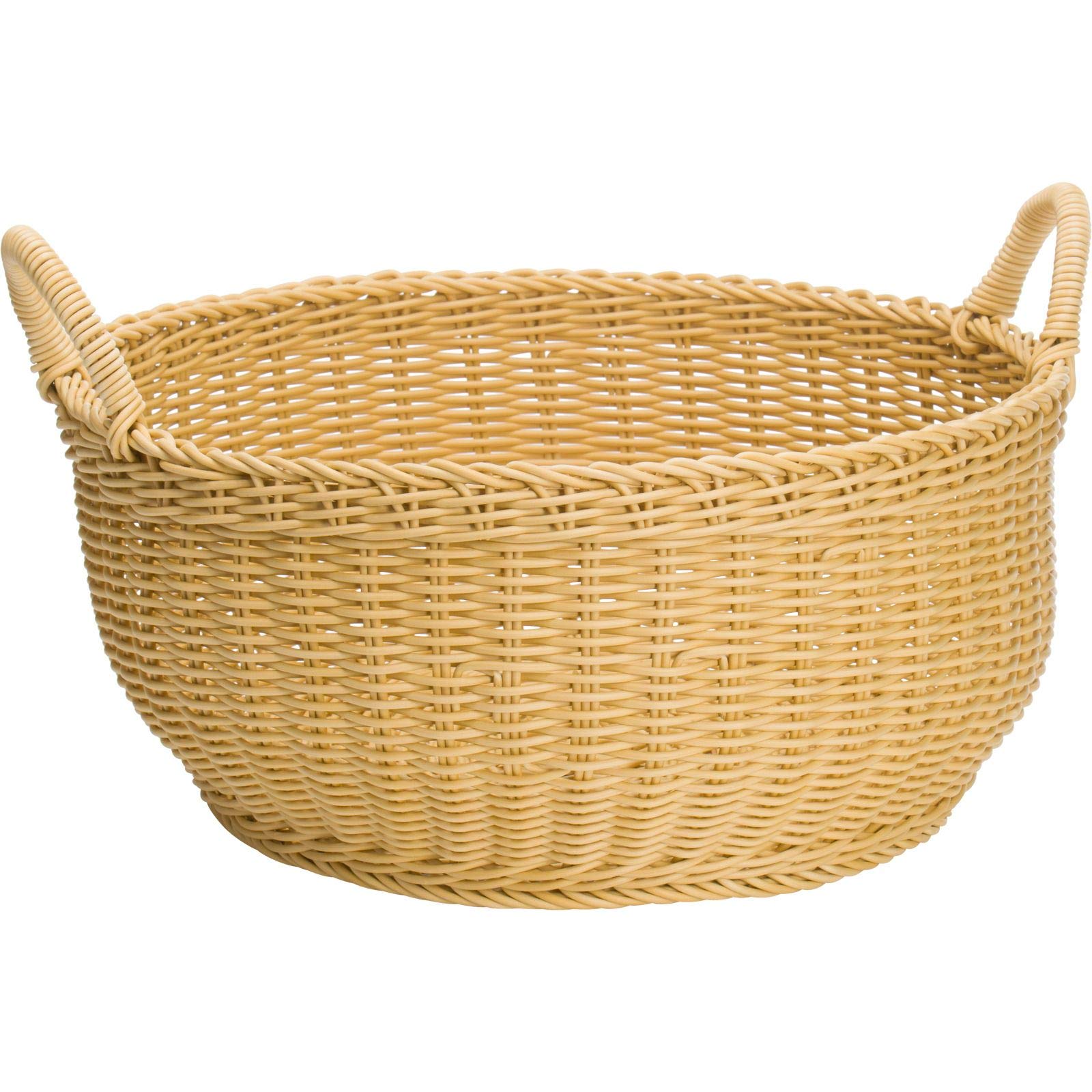 saleen-westmark-2038869-panier-de-rangement-rond-avec-2-anses-42-x-19-cm-beige-c image 5