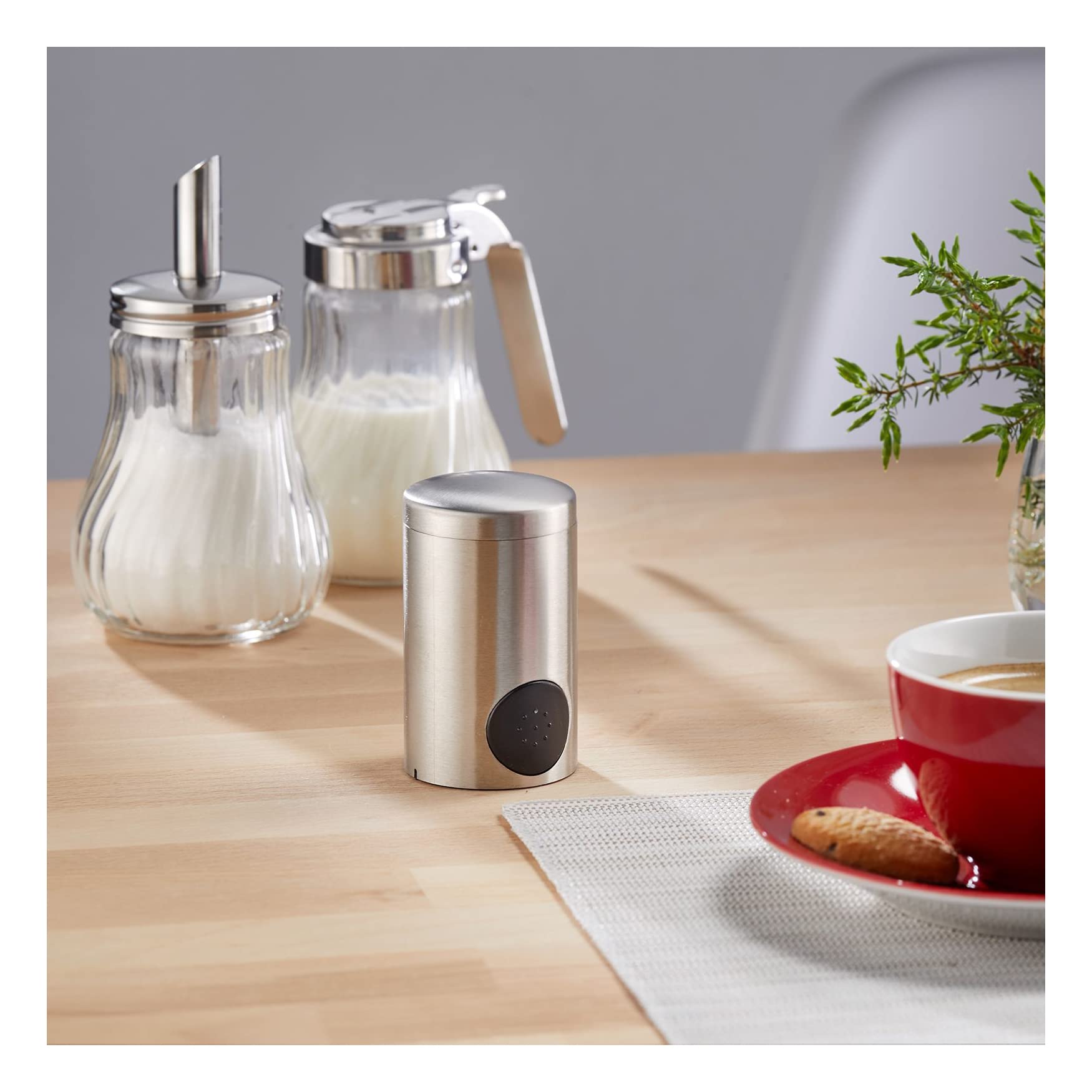 westmark-653022e2-berlin-distributeur-de-miel-et-cr-me-en-acier-inoxydable-et-ve image 7