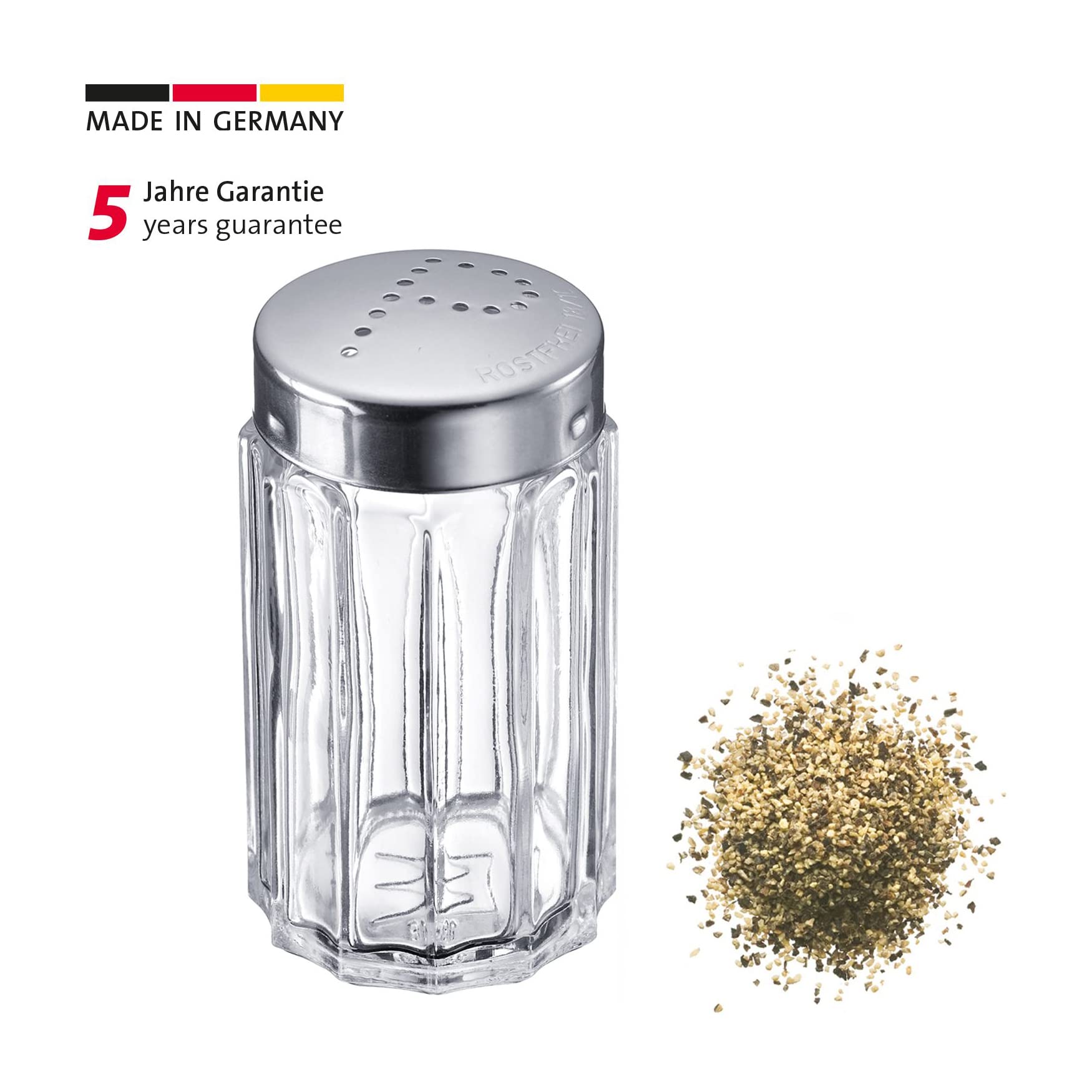 westmark-traditionnel-63102611-pr-sentoir-poivri-res-12-pi-ces-50-ml-verre-acier image 2