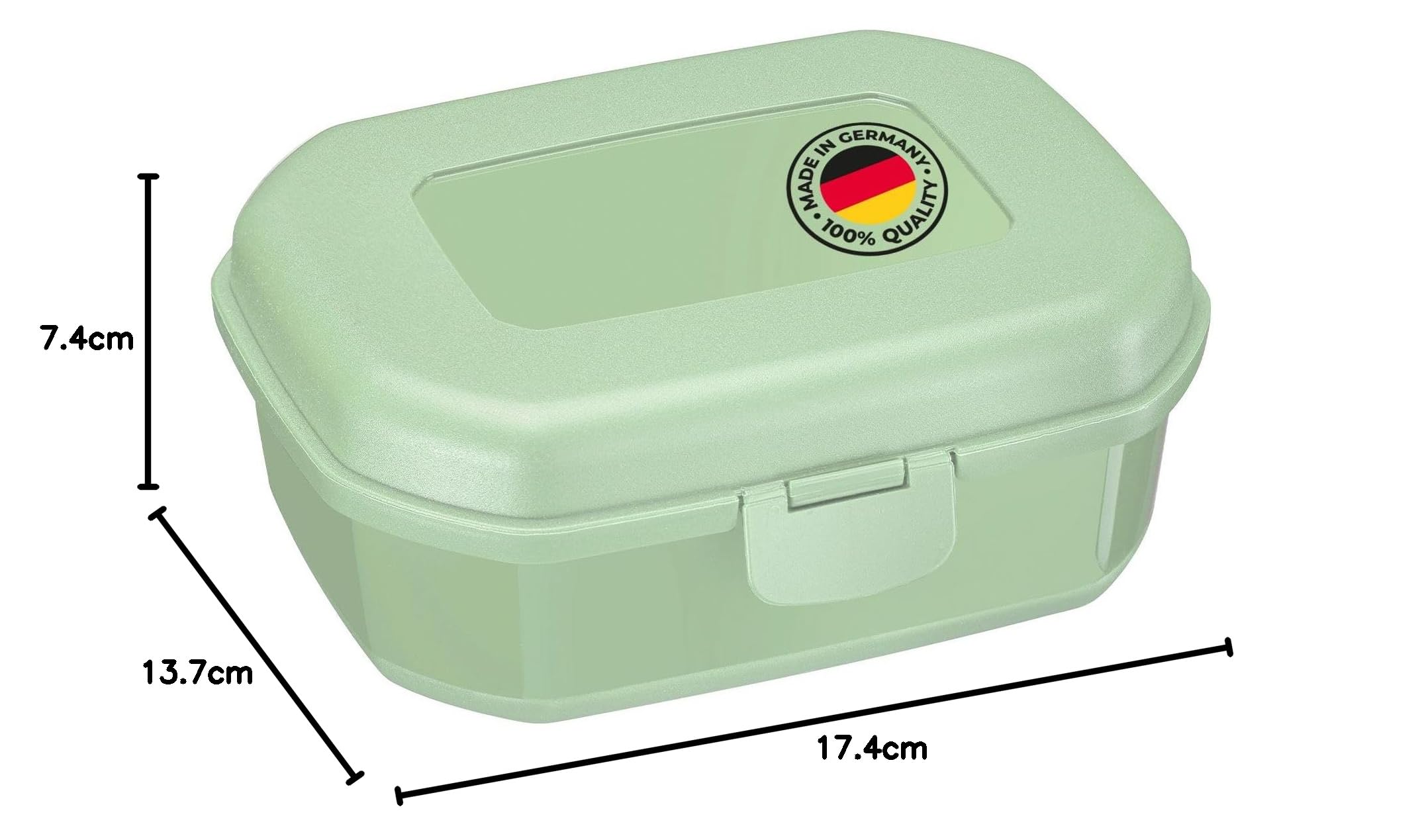 westmark-2352227m-bo-te-snack-maxi-verte-bo-te-repas-plastique-avec-fermeture-cl image 6