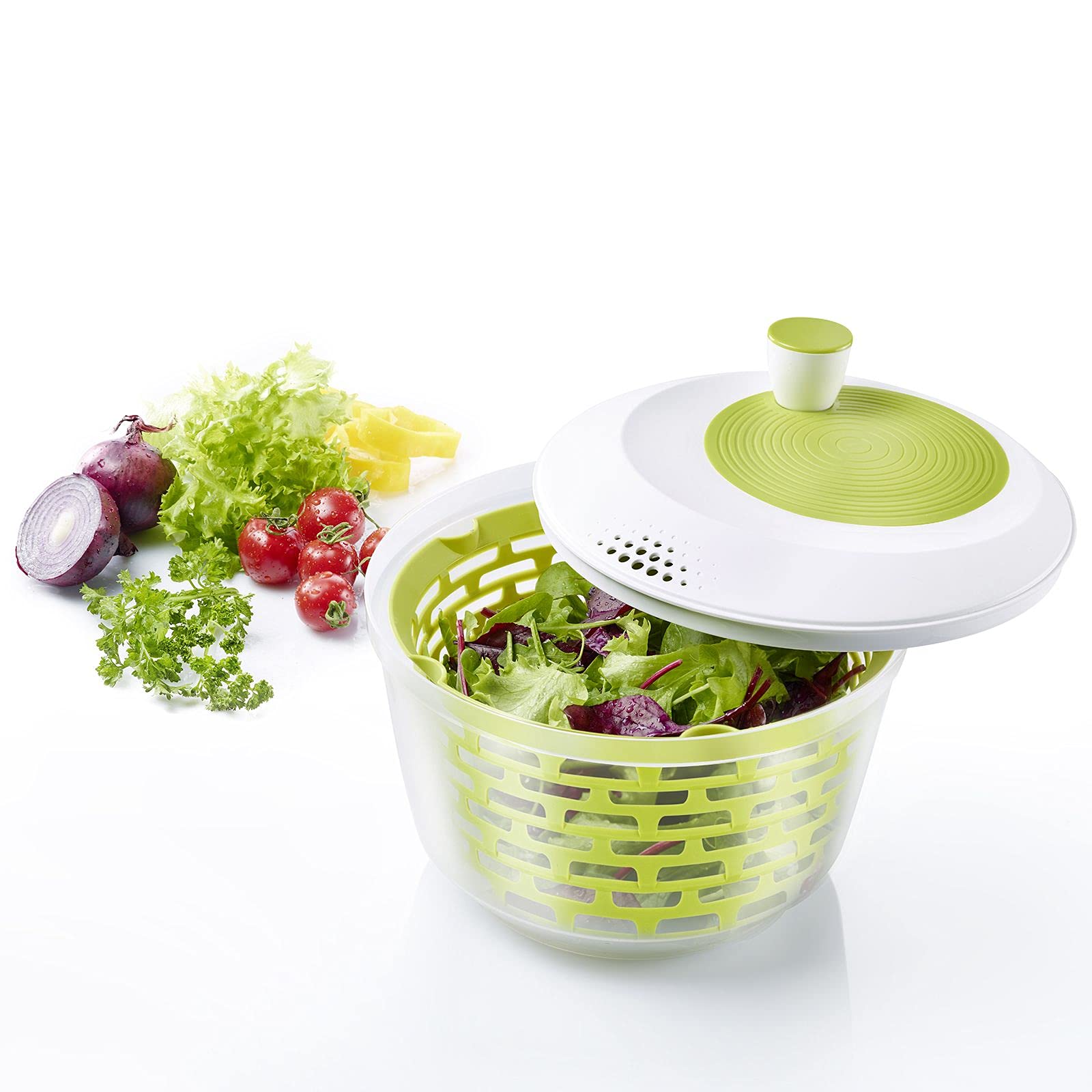 westmark-set-salade-4-pi-ces-243022e6-essoreuse-spinderella-saladier-fresh-couve image 8