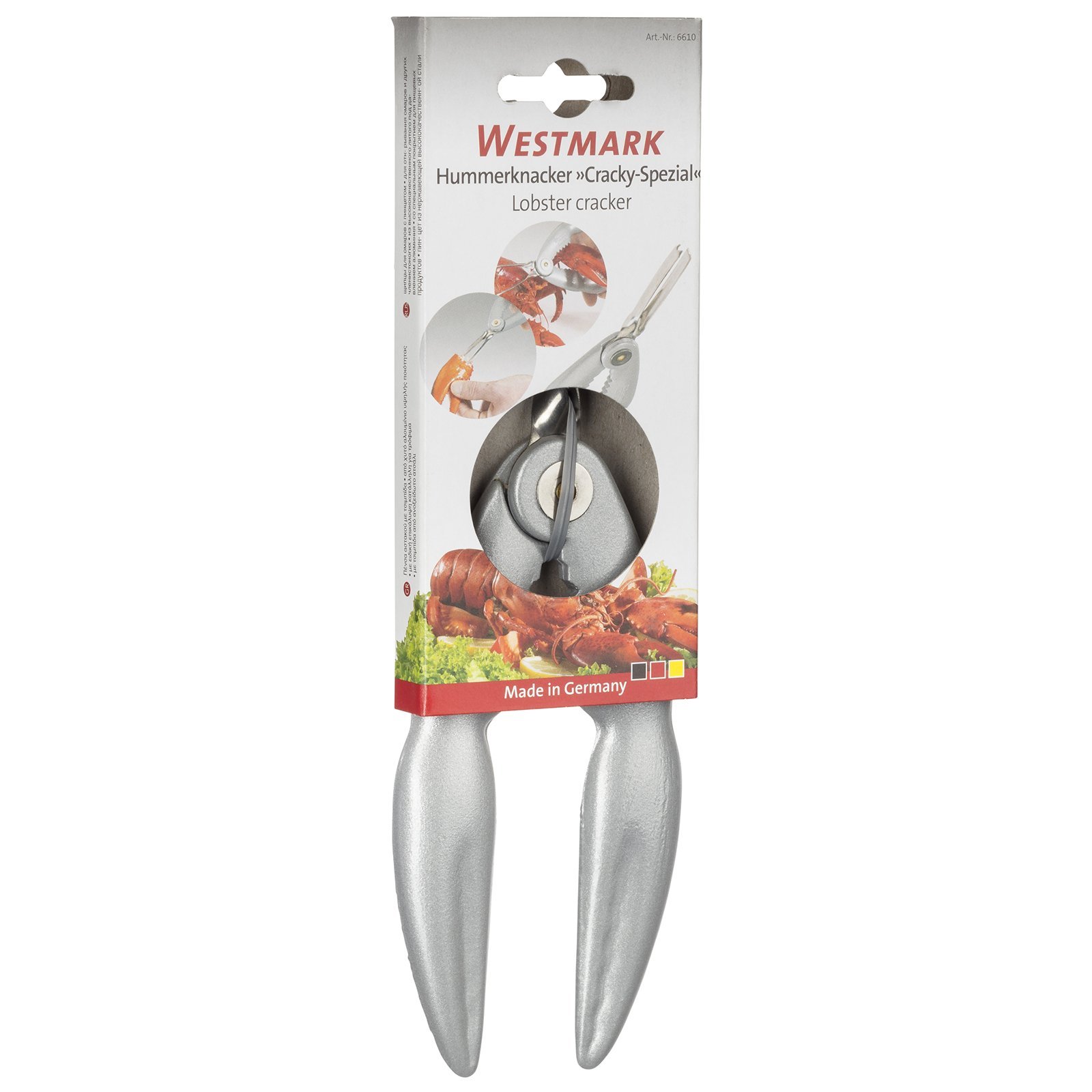 westmark-cracky-spezial-66102270-casse-homard-en-aluminium-avec-pincette-int-gr- image 2