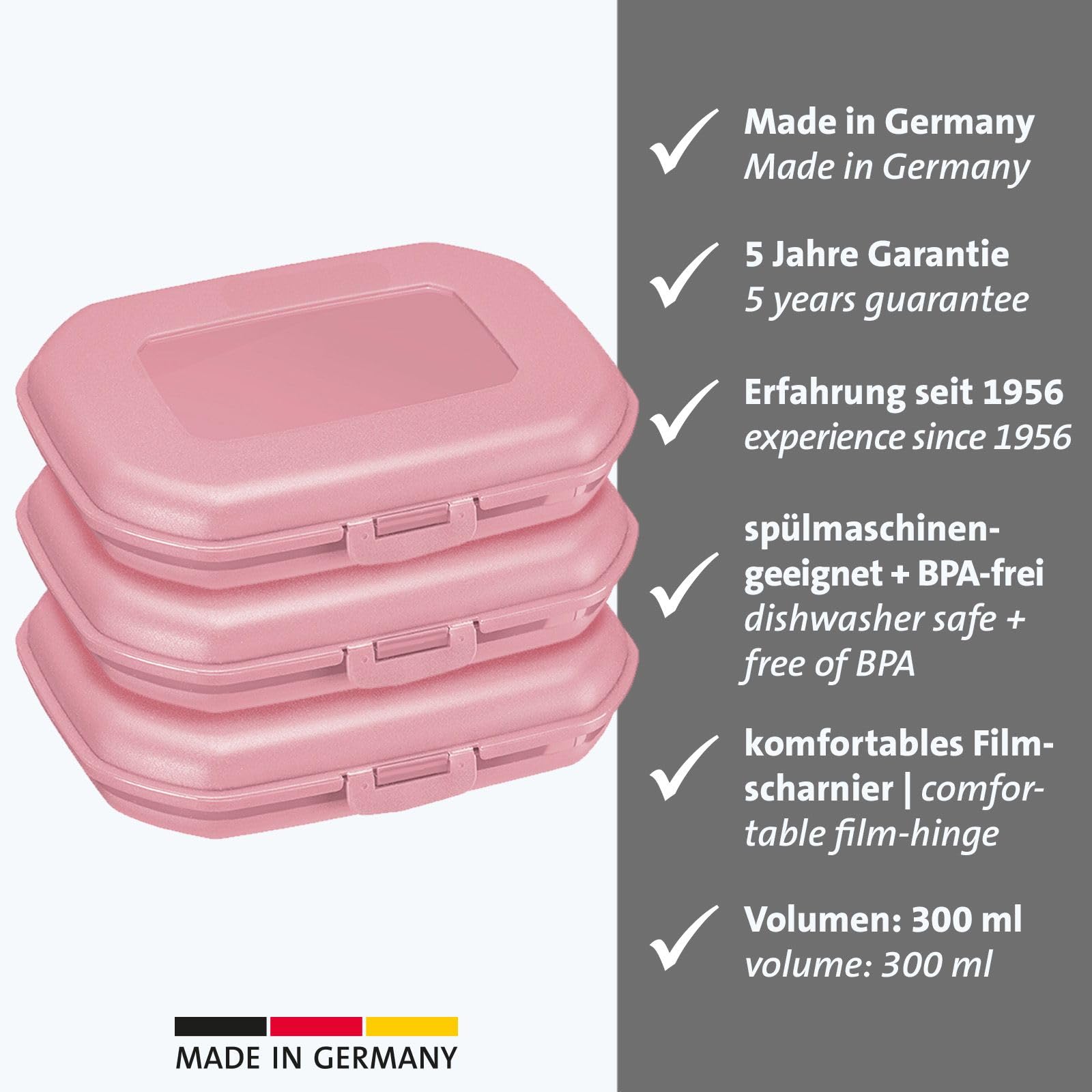 westmark-3-bo-tes-snack-mini-avec-fermeture-clic-plastique-sans-bpa-hauteur-env- image 2