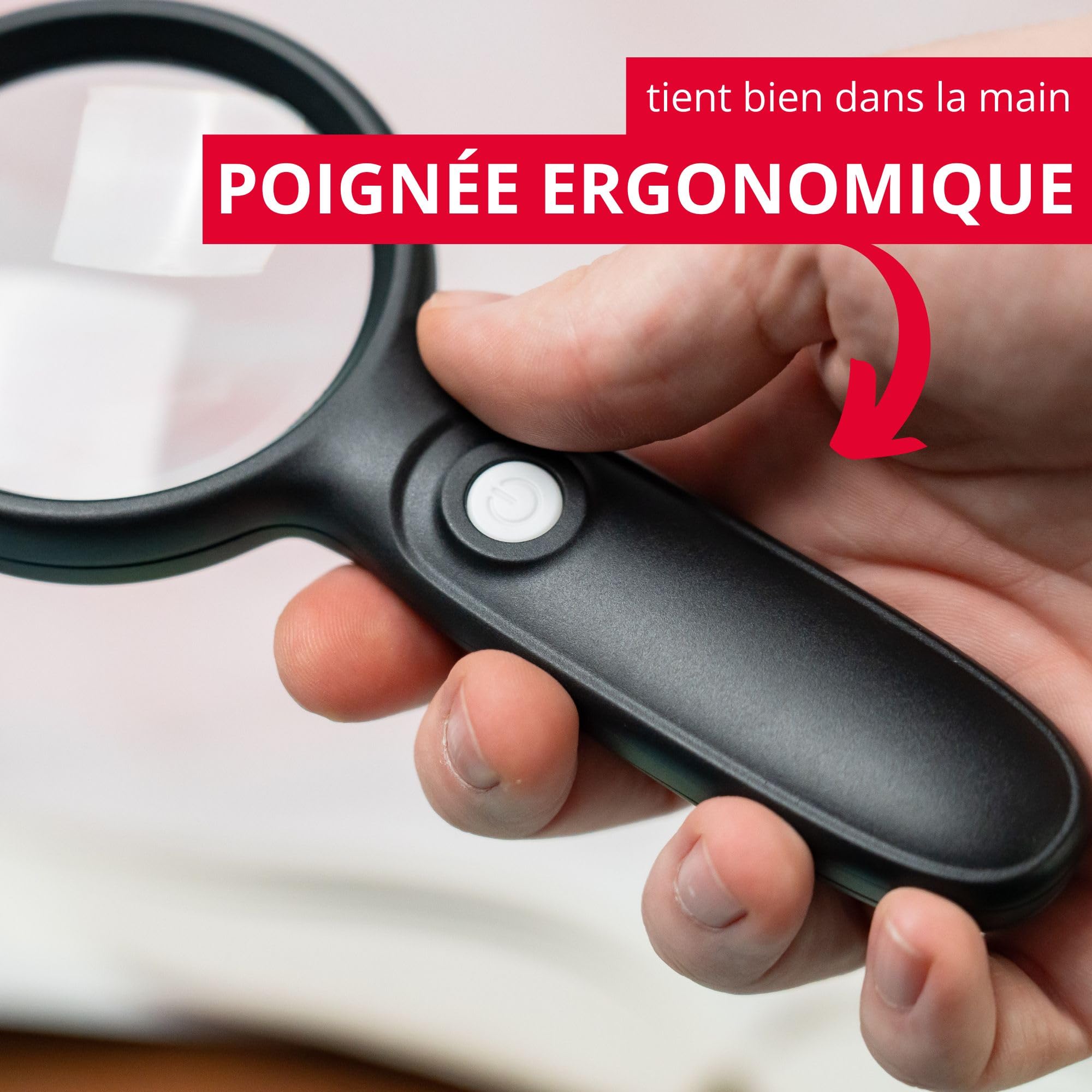 westmark-loupe-optique-avec-lampe-led-grossissement-4x-verre-de-qualit-abs-piles image 5