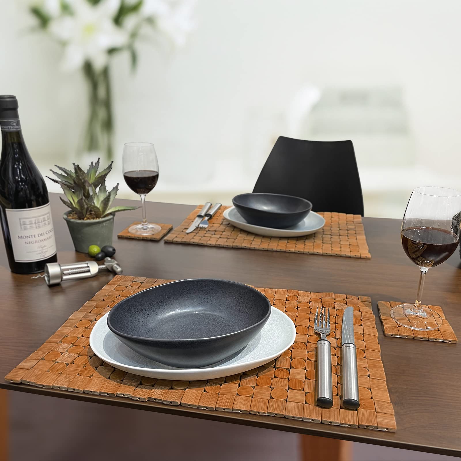 westmark-saleen-edition-mosaik-set-de-table-en-bambou-fait-main-carr-45-x-30-cm- image 6