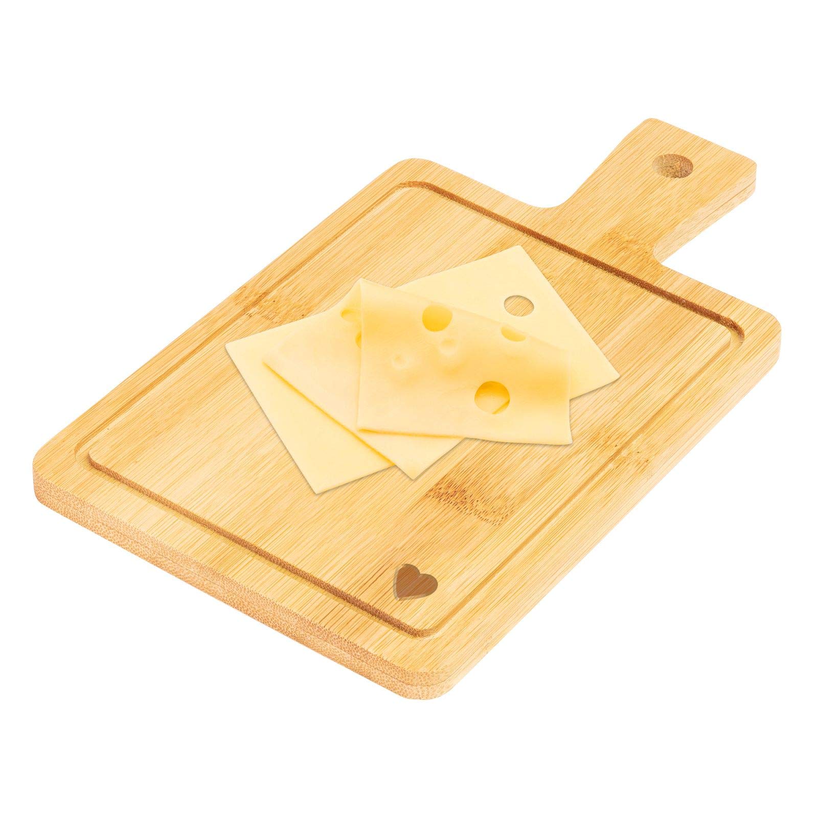 westmark-friends-lot-de-4-assiettes-tapas-en-bambou-19-x-11-cm-plateaux-de-servi image 4