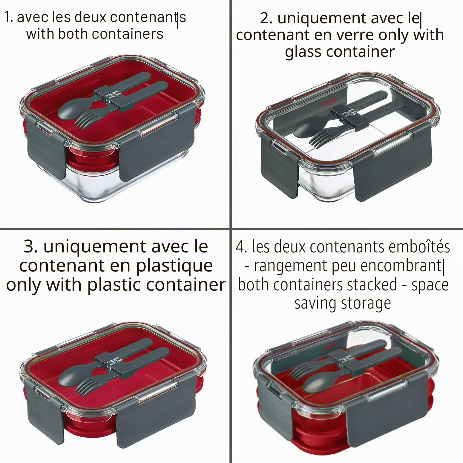 westmark-236022er-bo-te-lunch-deux-tages-en-verre-borosilicate-1740-ml-avec-couv image 8