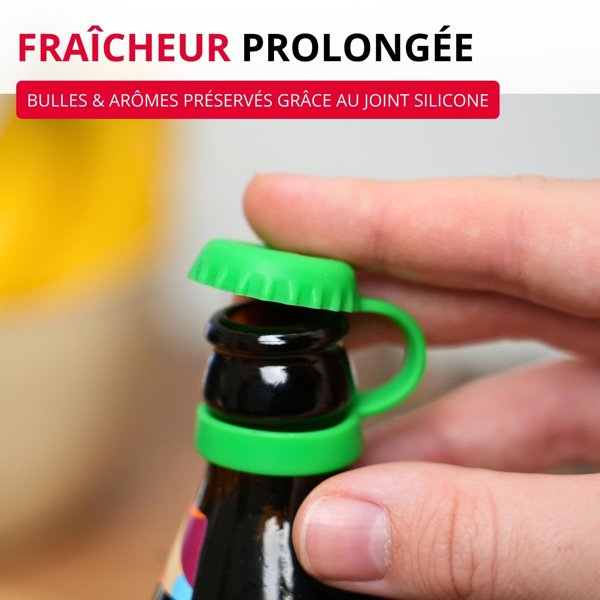 westmark-44412260-lot-de-4-bouchons-en-silicone-avec-fente-pour-pailles-sans-bpa image 3
