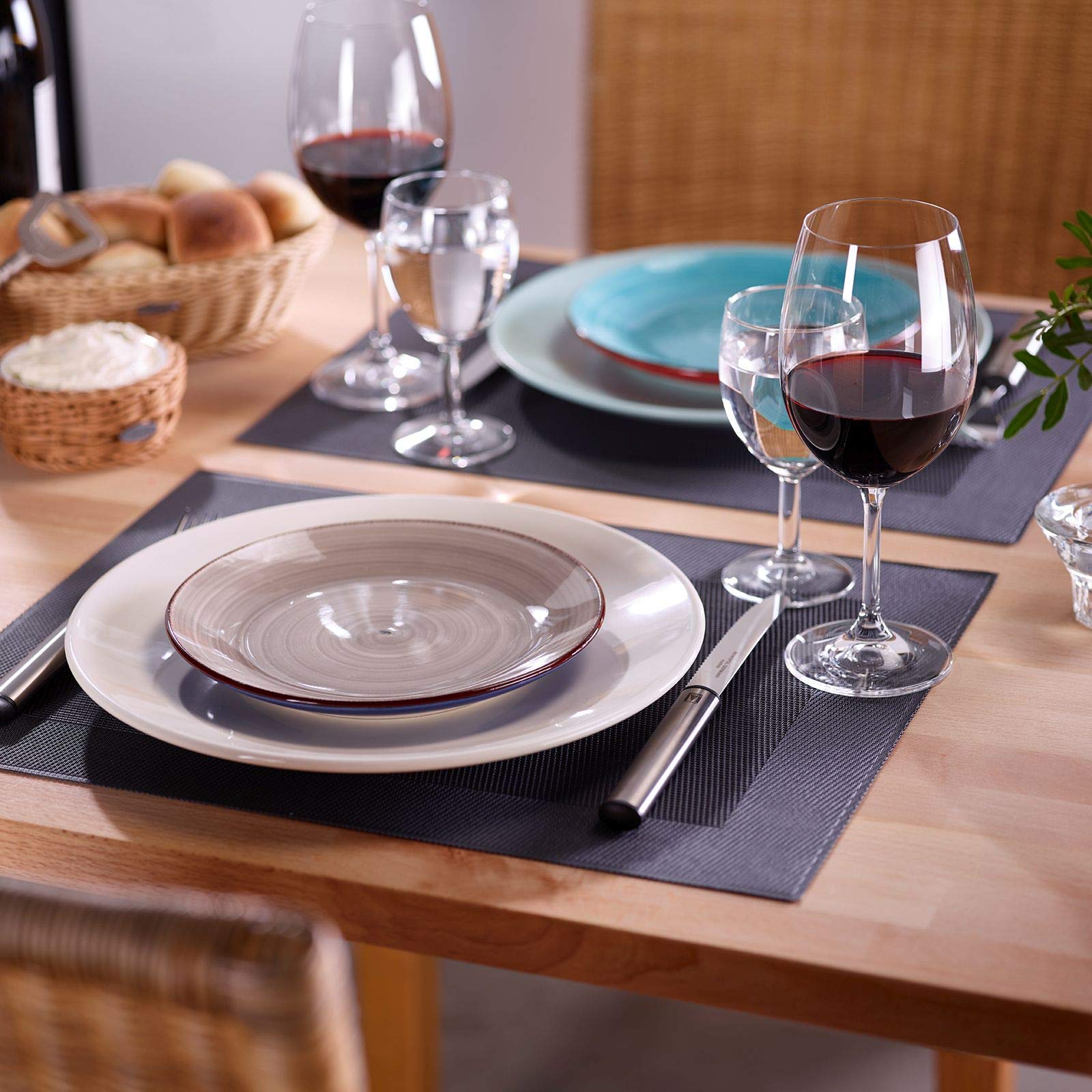 westmark-sets-de-table-4-pi-ces-saleen-home-42-x-32-cm-vinyle-polyester-anthraci image 4