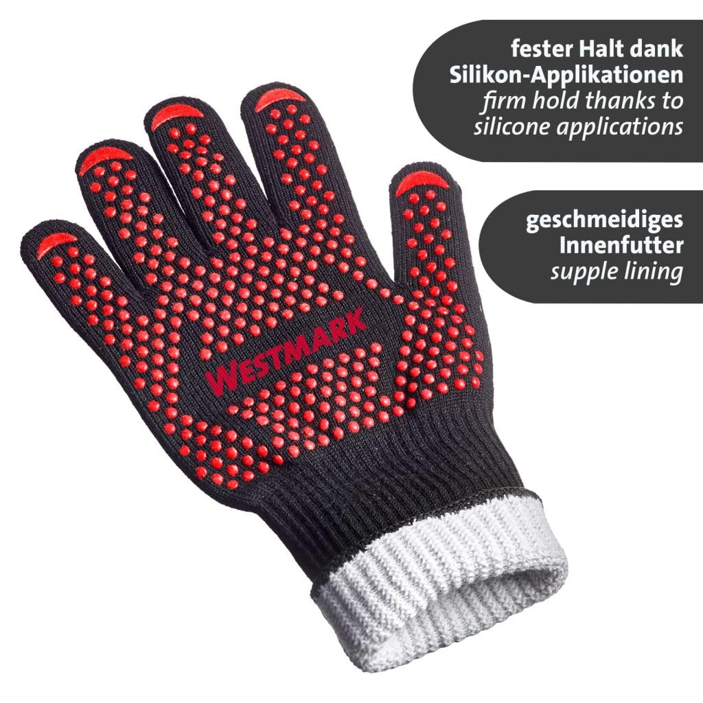 westmark-lot-de-2-gants-de-barbecue-ignifug-s-r-sistance-chaleur-jusqu-350-c-dou image 4