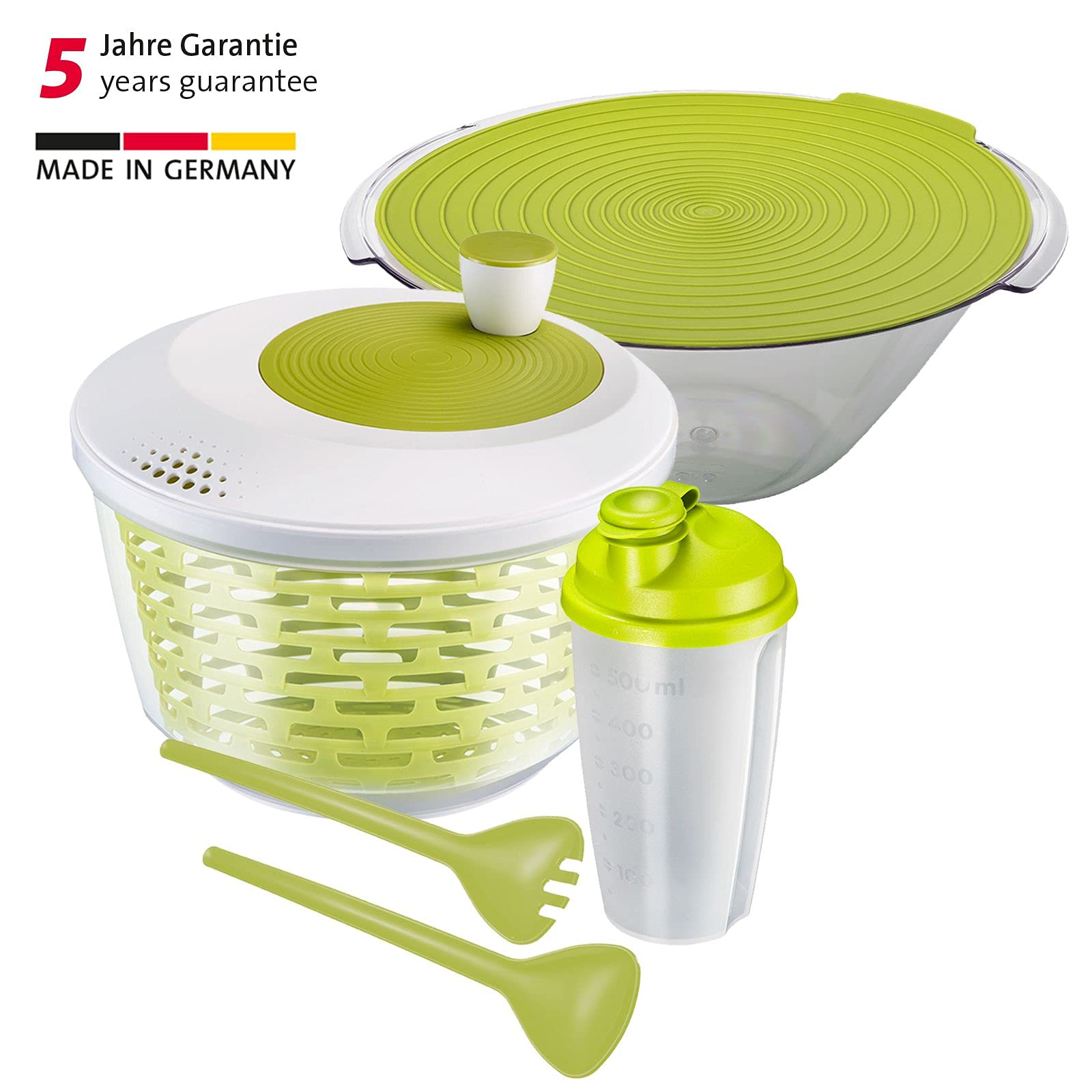 westmark-set-salade-4-pi-ces-243022e6-essoreuse-spinderella-saladier-fresh-couve image 2