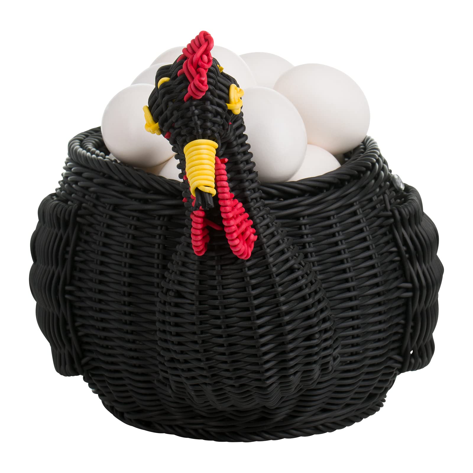 westmark-saleen-berta-panier-de-d-coration-poule-noir-polypropyl-ne-36-x-23-x-27 image 3