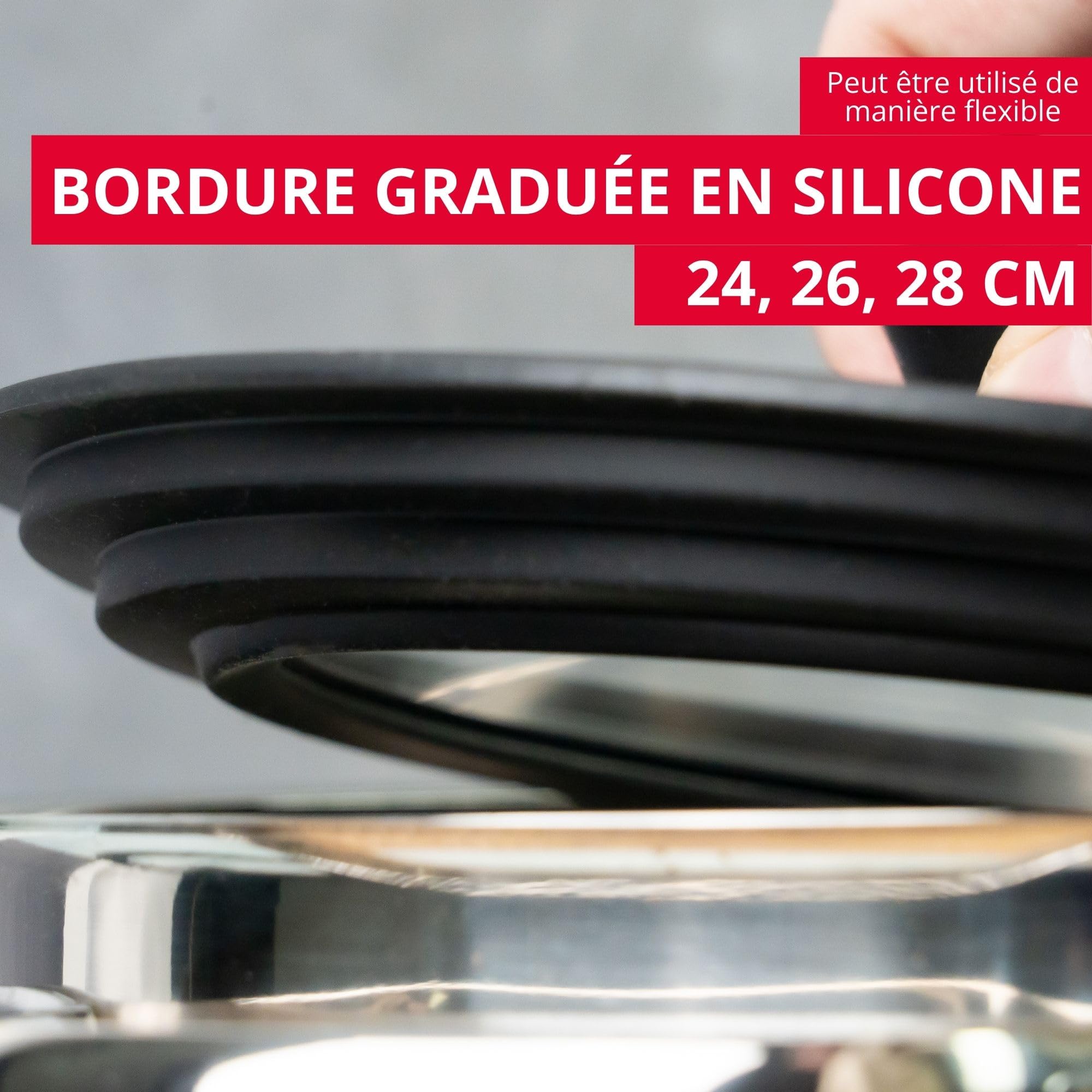 westmark-couvercle-universel-en-verre-de-s-curit-avec-bord-silicone-pour-cassero image 2