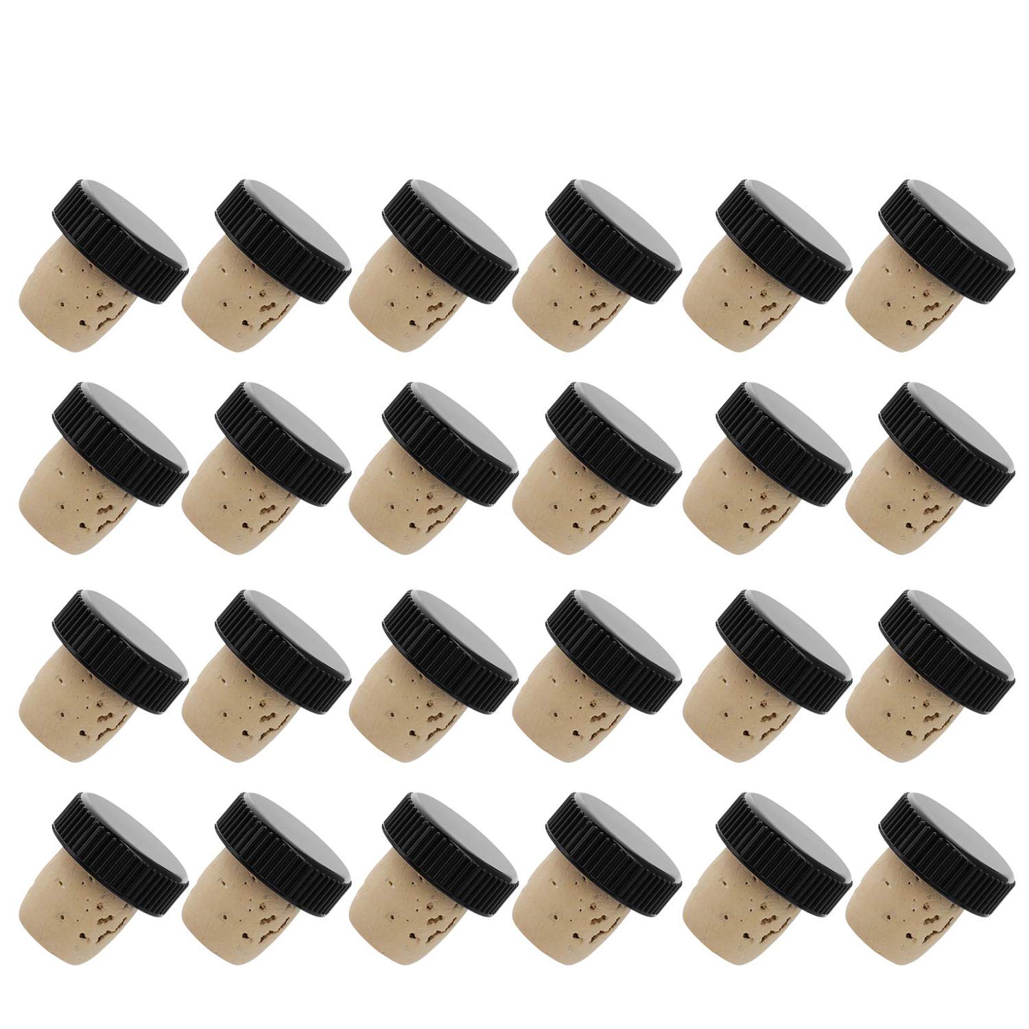westmark-482020e4-lot-de-12-bouchons-de-bouteille-en-li-ge-naturel-conique-pour- image 8