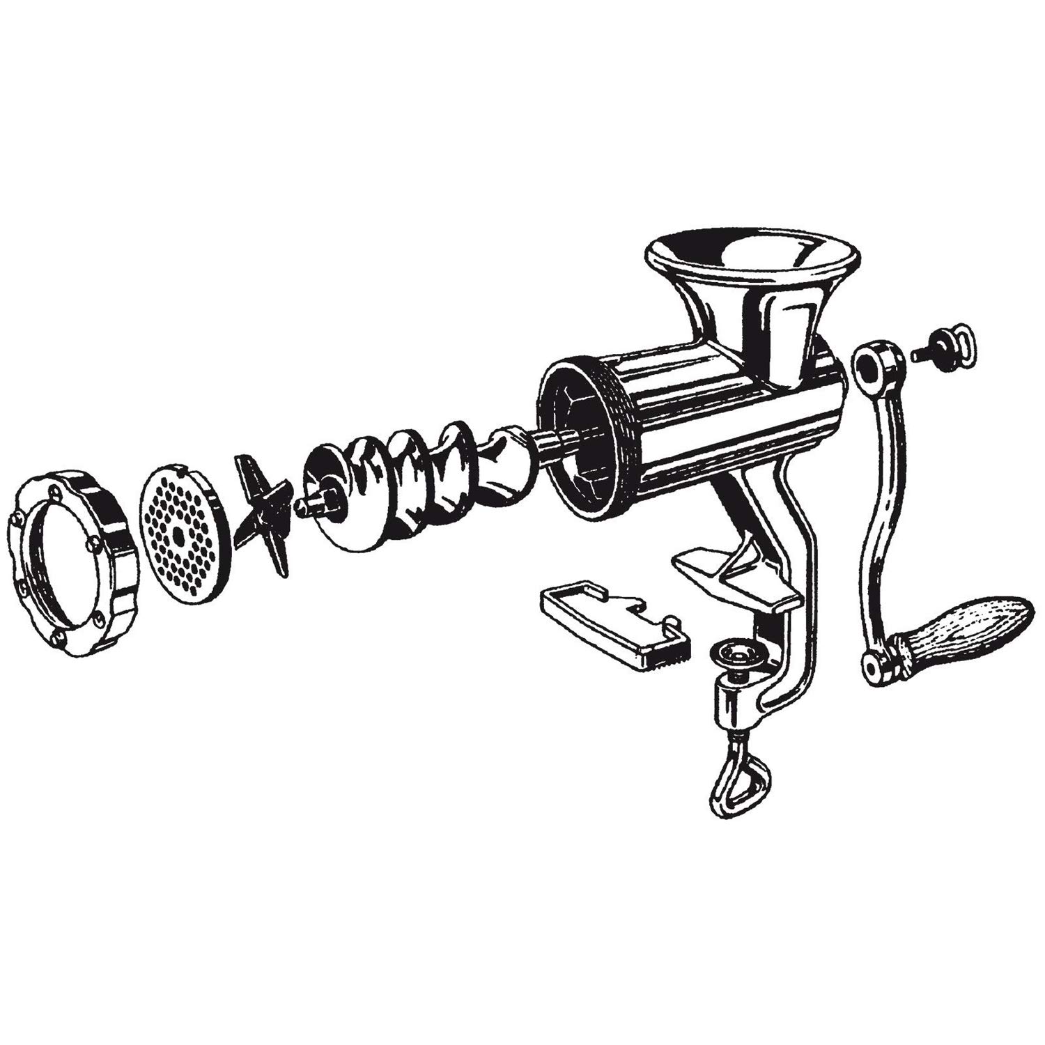 westmark-14792250-disque-perfor-en-acier-trous-6-mm-taille-5-accessoire-hachoir image 4