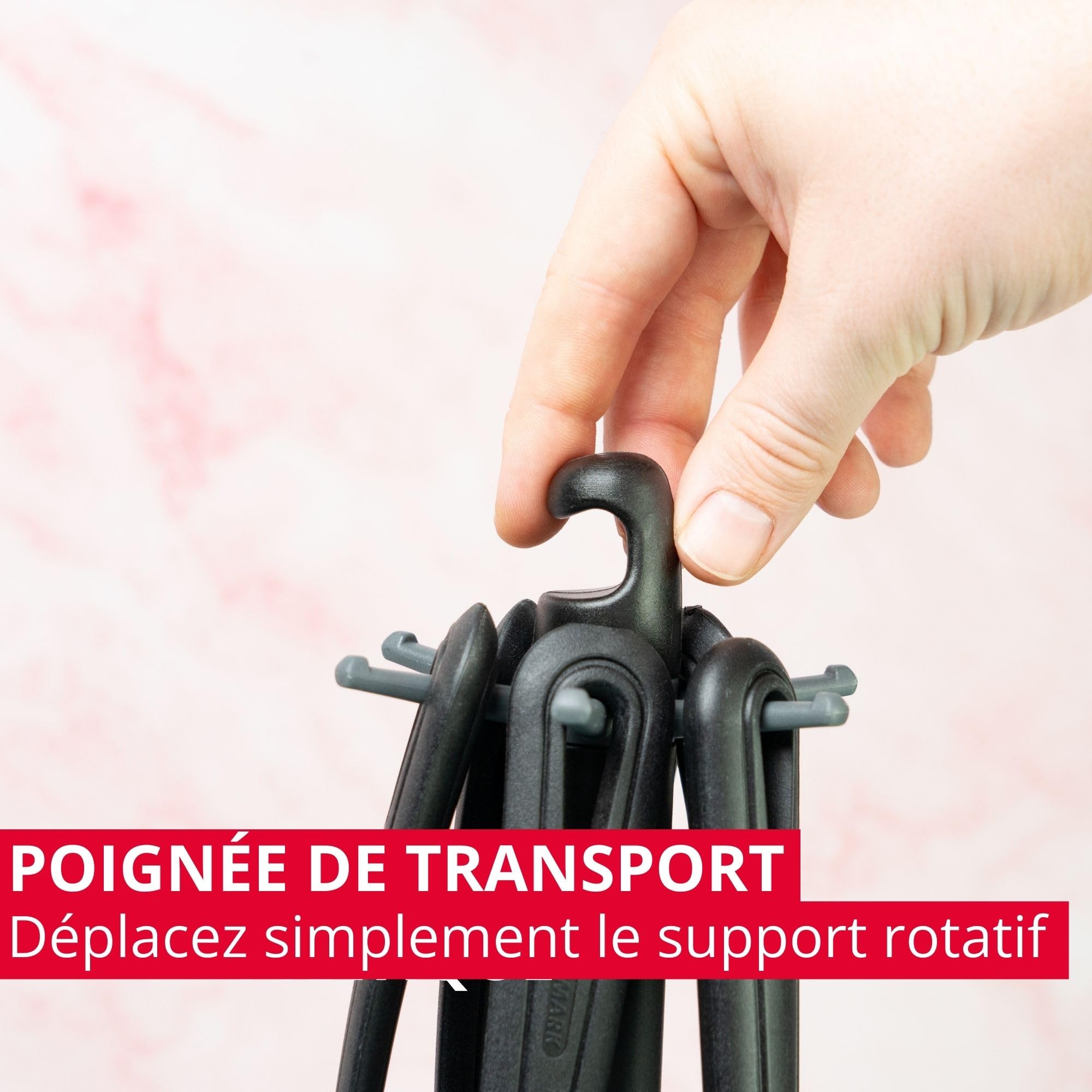 westmark-support-rotatif-pivotant-6-bras-pour-porte-ustensiles-de-cuisine-plasti image 3
